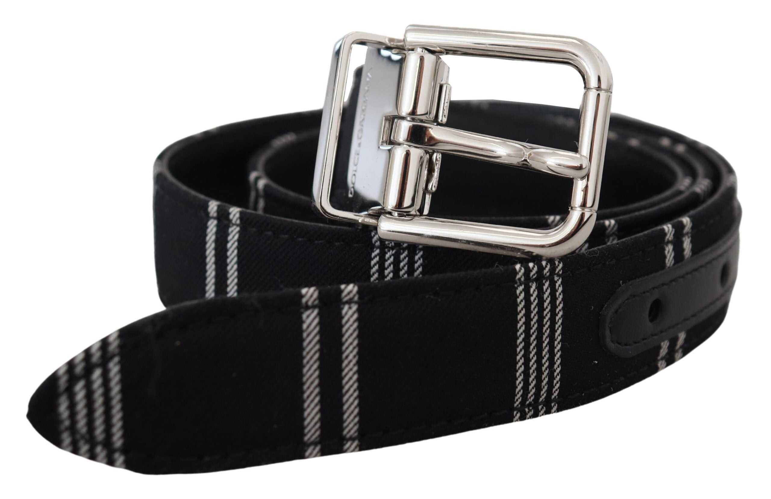 Ceinture Dolce & Gabbana noire et blanche