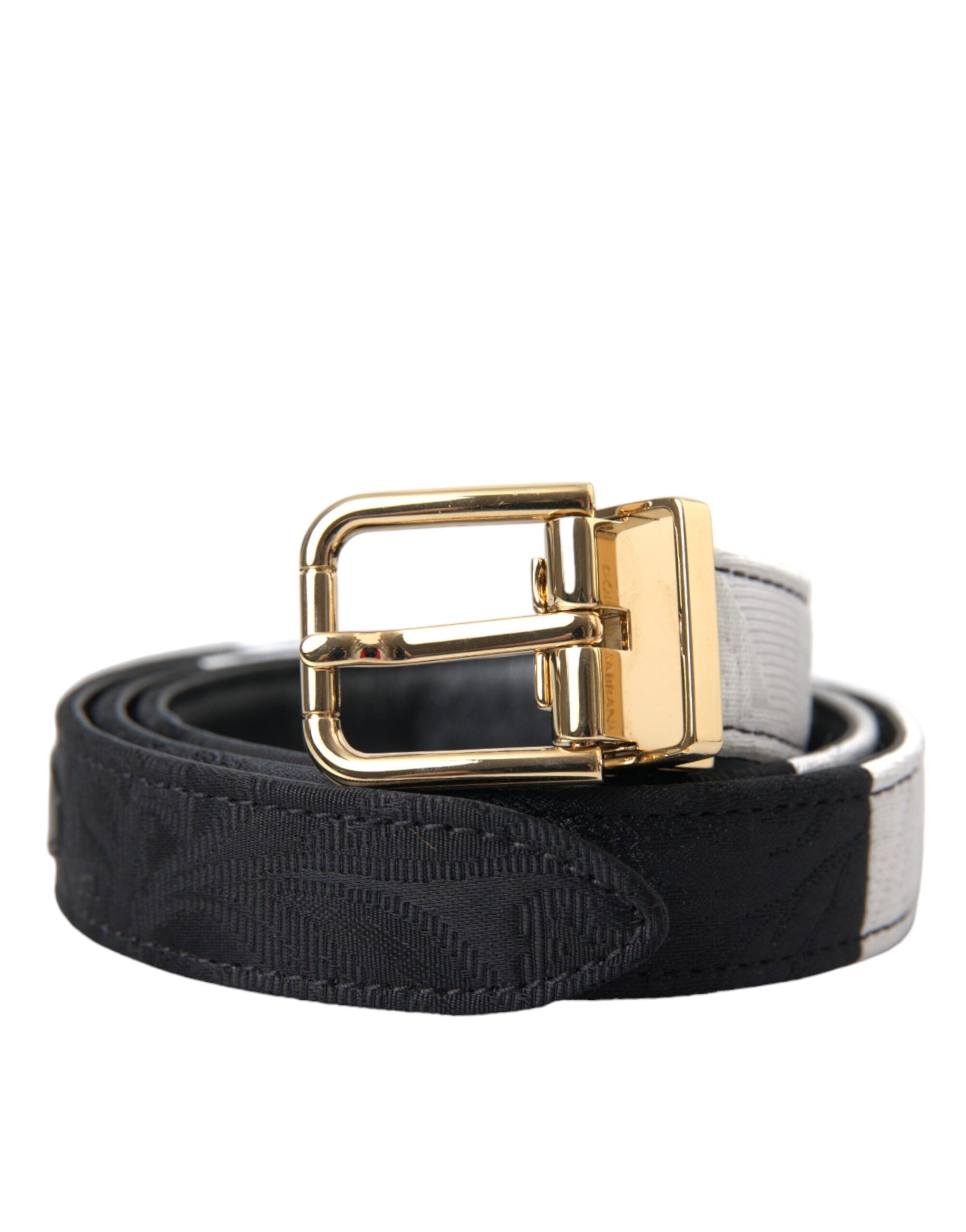 Ceinture Dolce & Gabbana noire et blanche