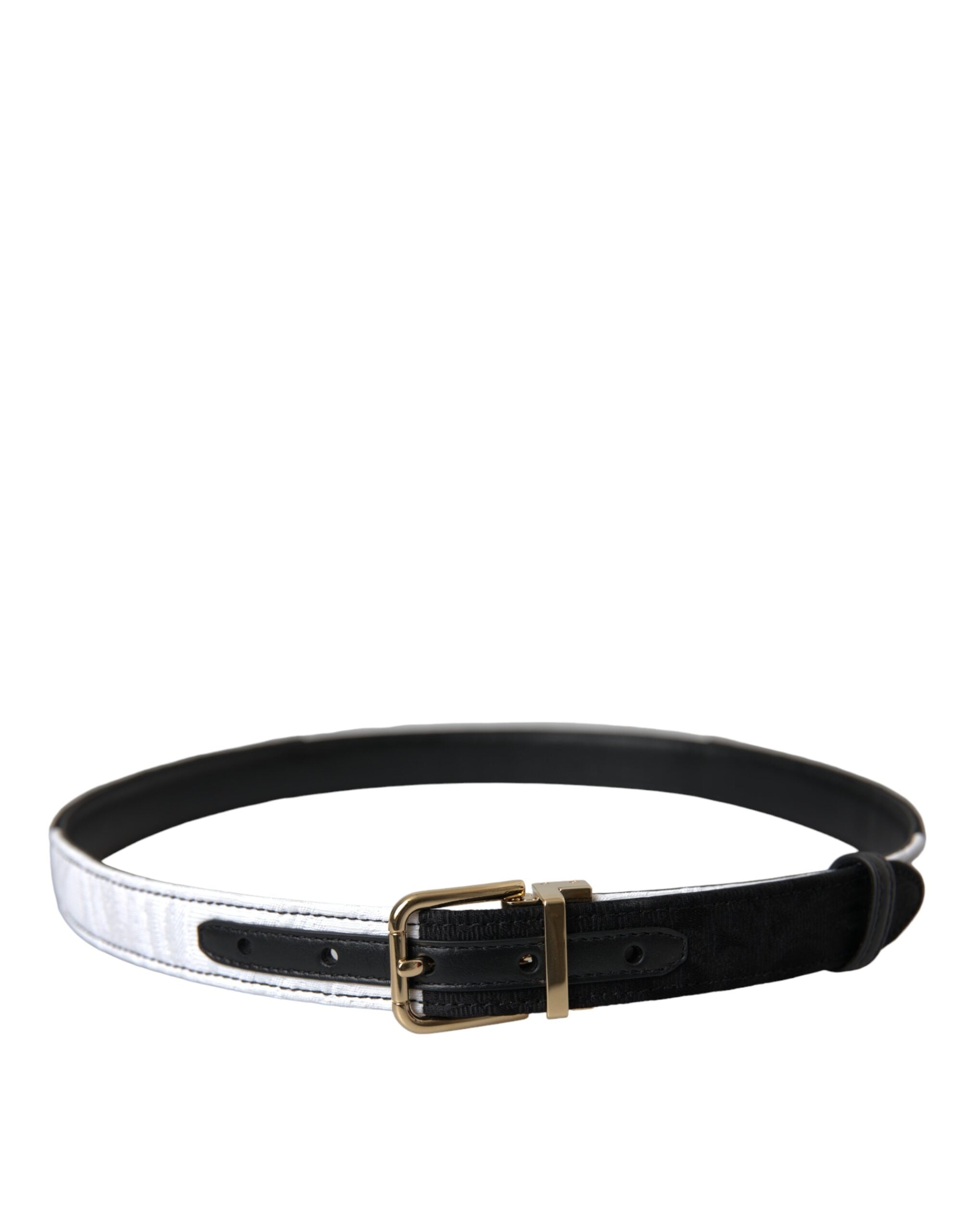 Ceinture Dolce & Gabbana noire et blanche