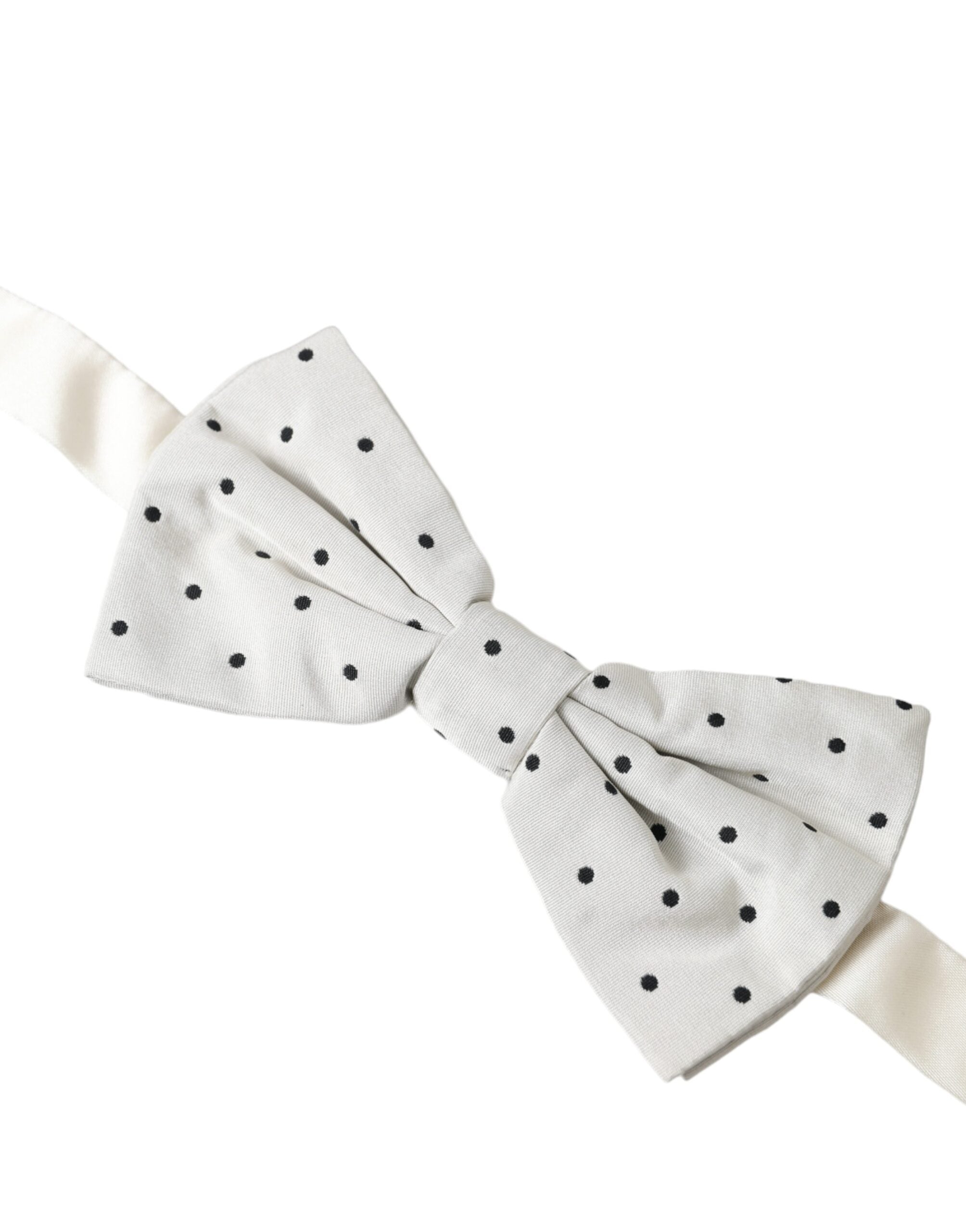 Nœud papillon Dolce & Gabbana à pois blancs et noirs