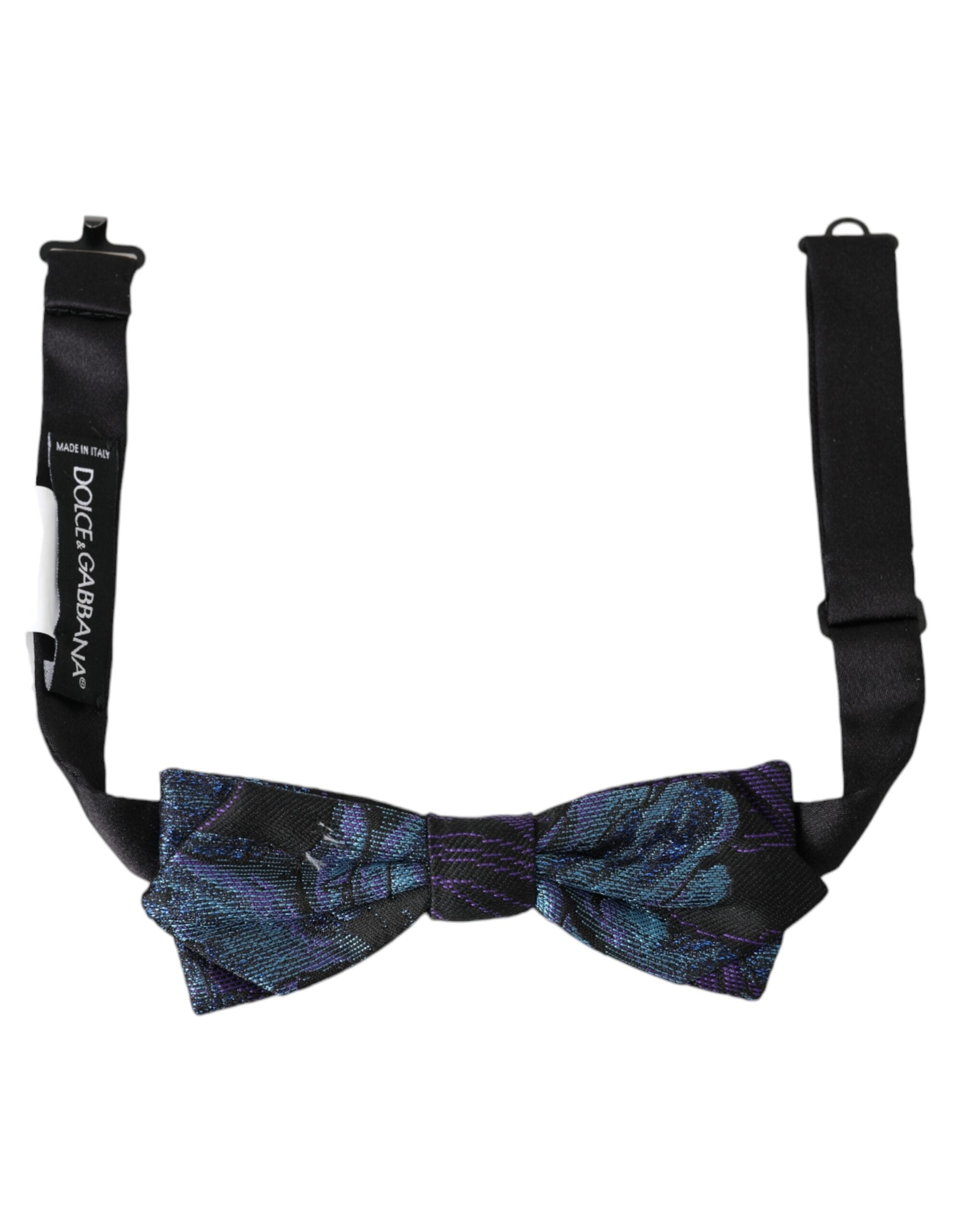 Nœud papillon Dolce & Gabbana bleu noir