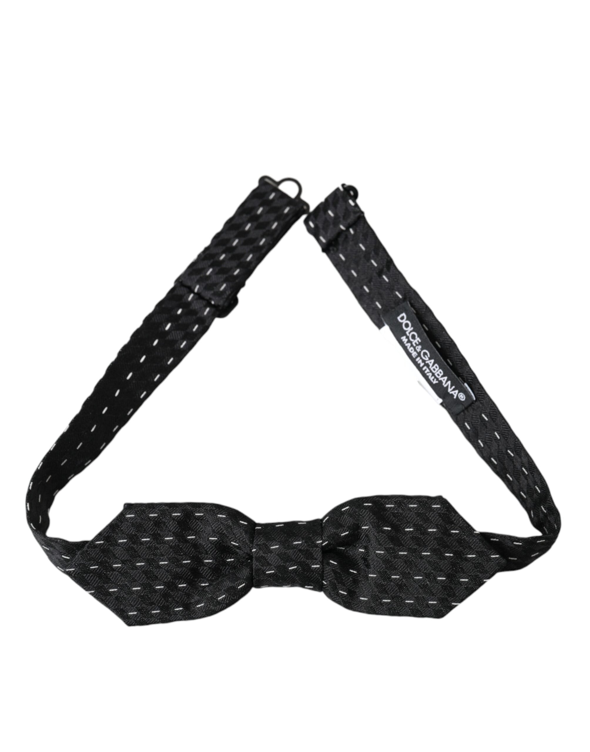 Nœud papillon Dolce & Gabbana noir et blanc