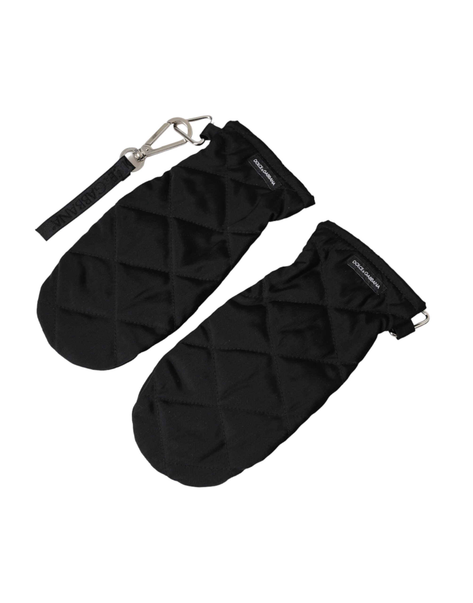 Gants Dolce & Gabbana mitaines noires