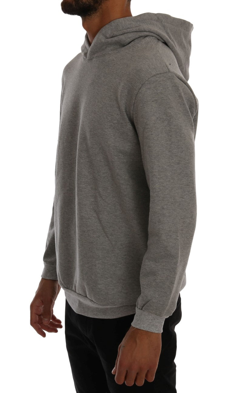 Sweat à capuche Daniele Alessandrini gris