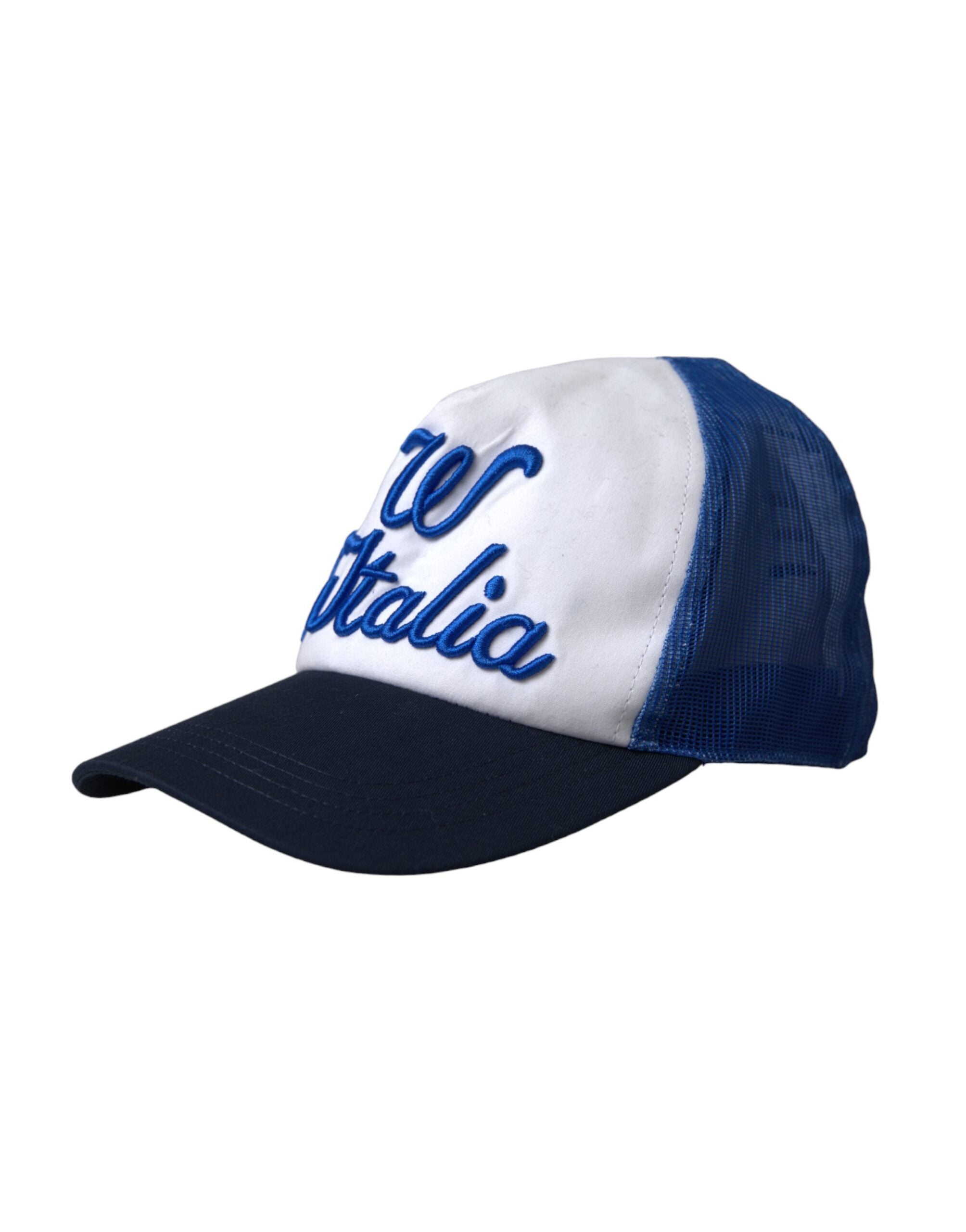Casquette Dolce & Gabbana bleue, blanche et noire
