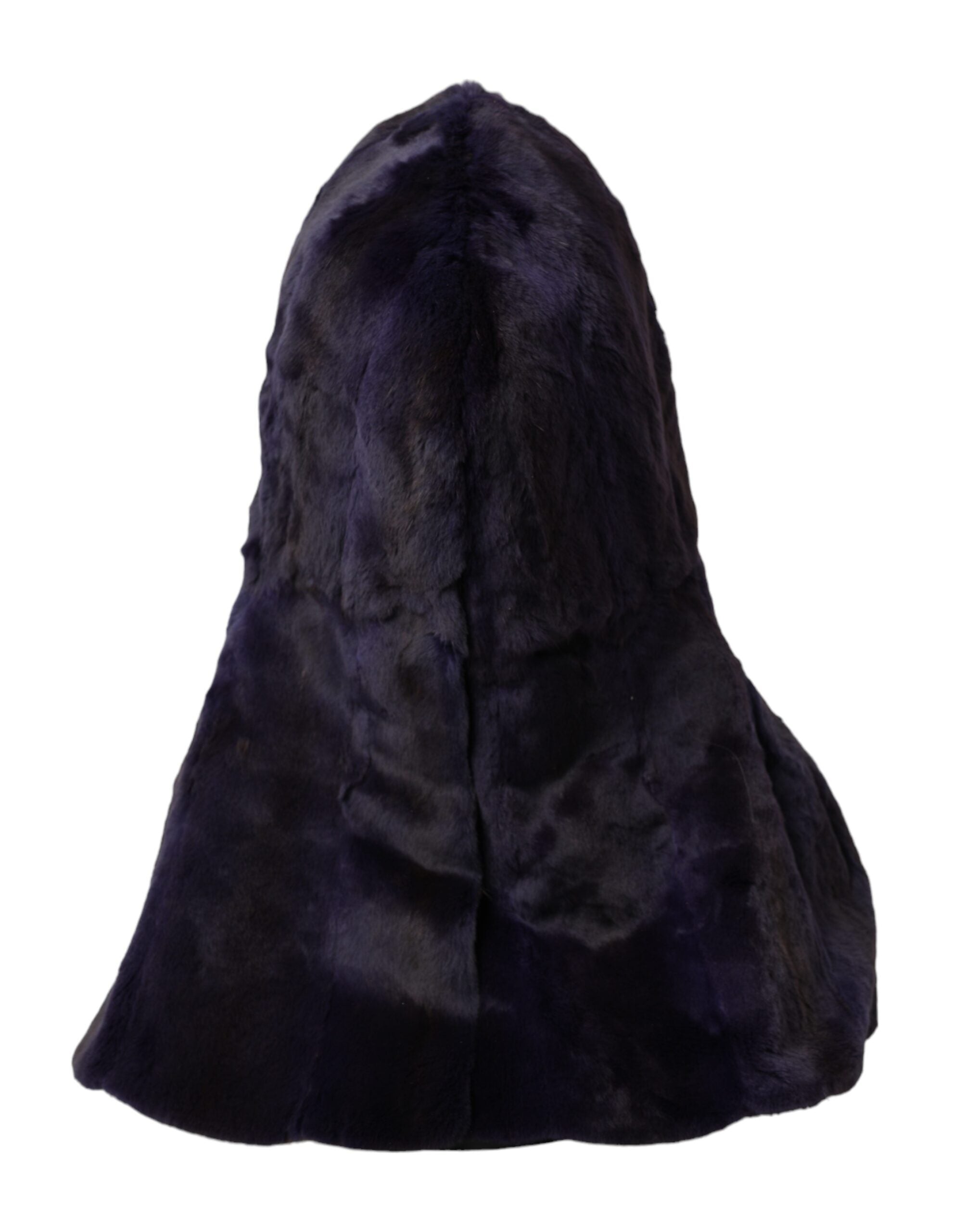 Chapeau en fourrure de belette noir