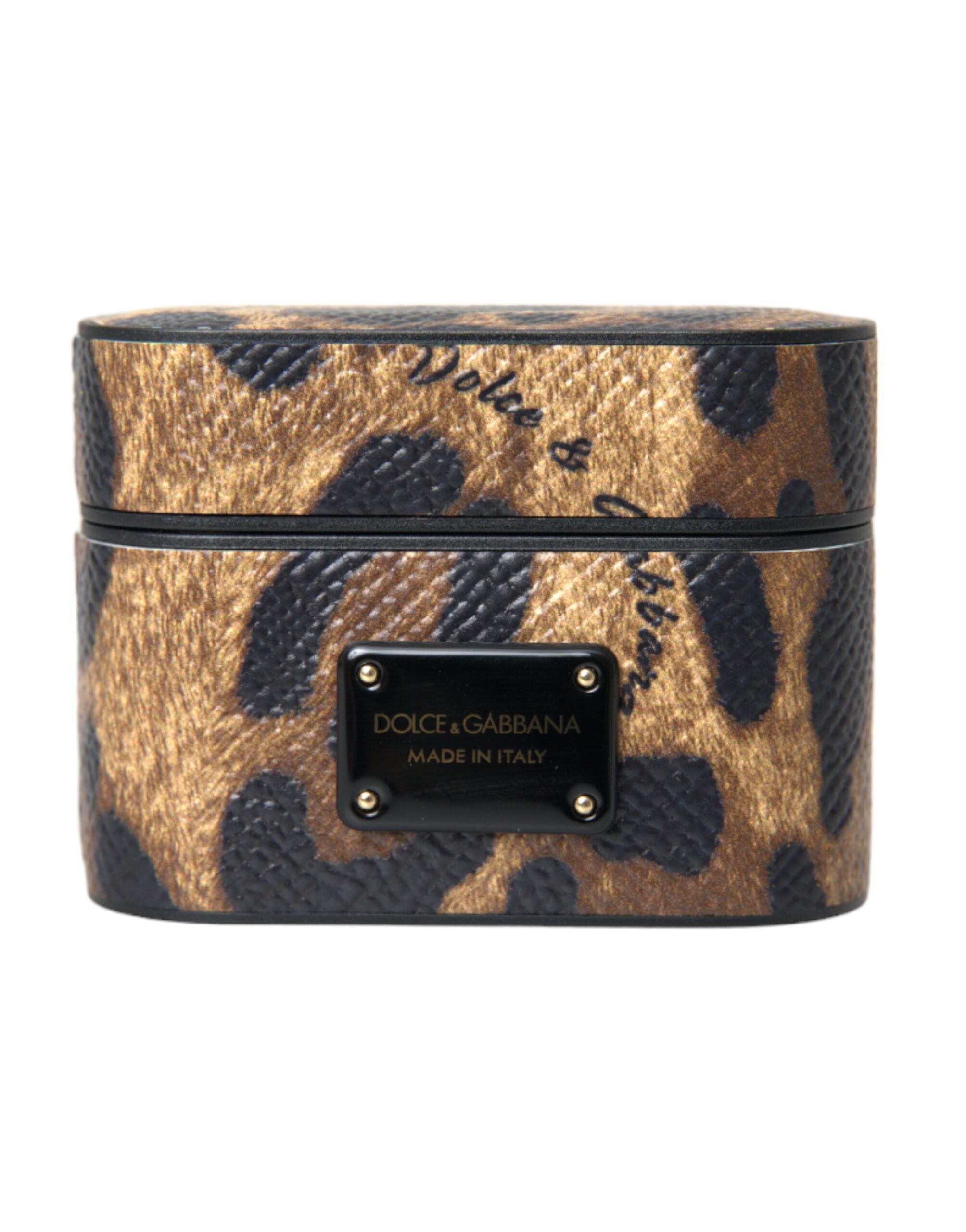 Étui Airpods Dolce & Gabbana marron