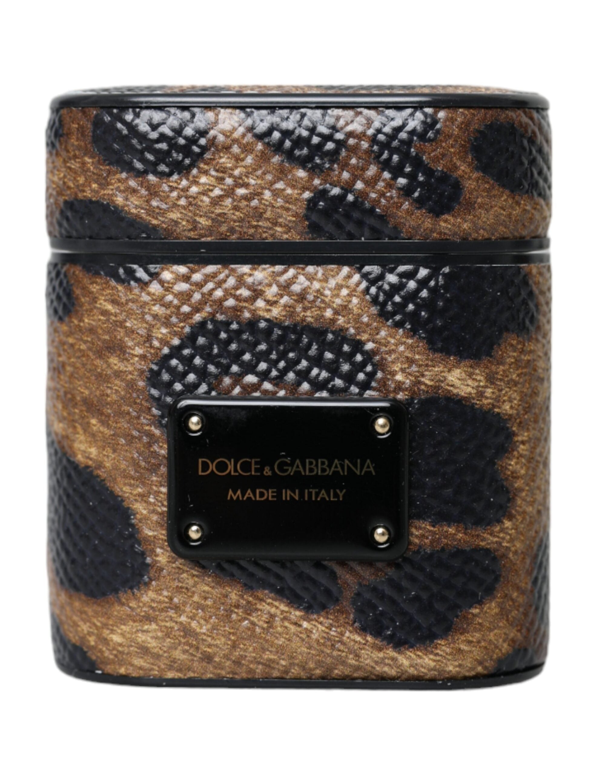 Coque Dolce & Gabbana Airpods brune