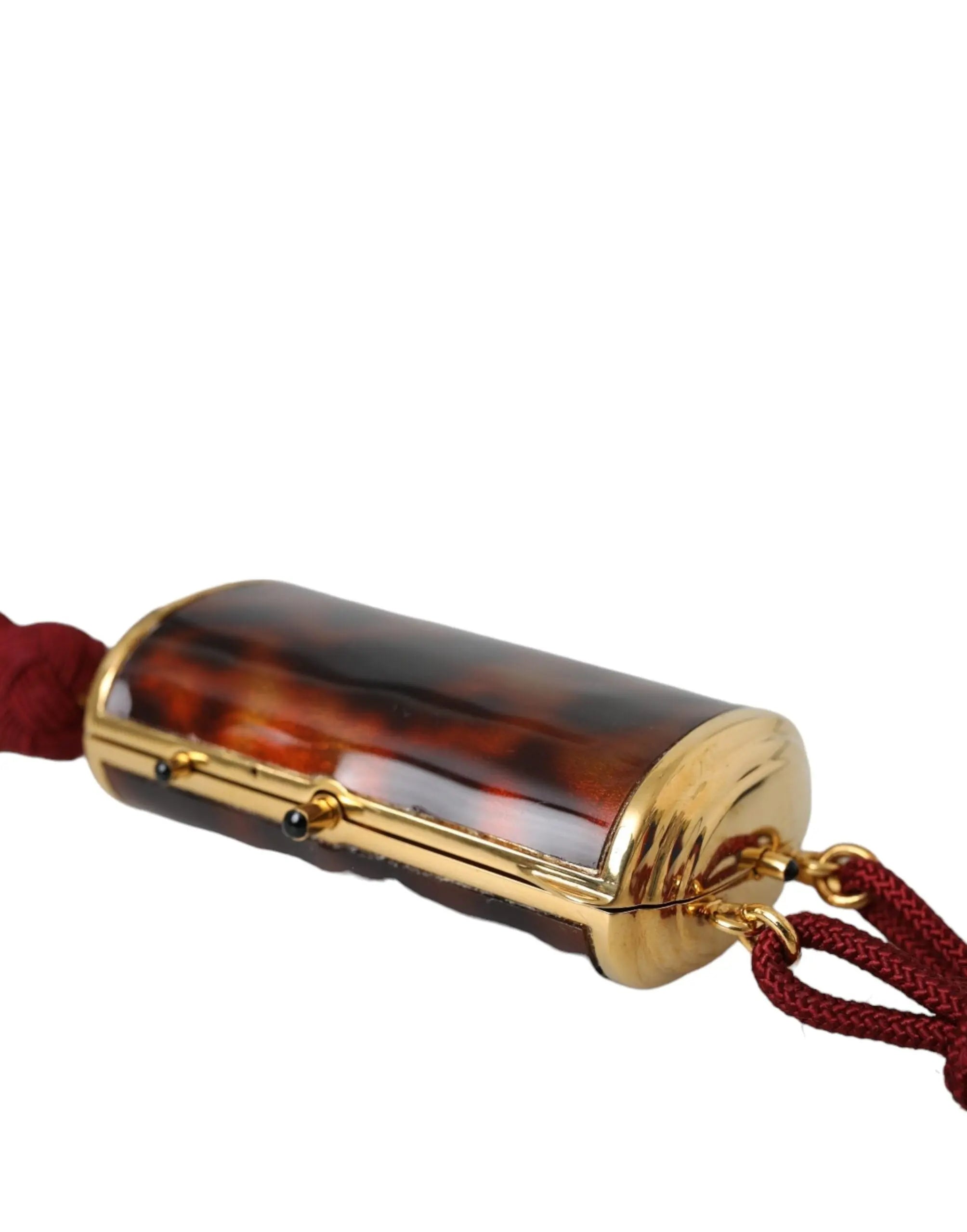 Trousse Dolce & Gabbana miroir brune Dolce & Gabbana