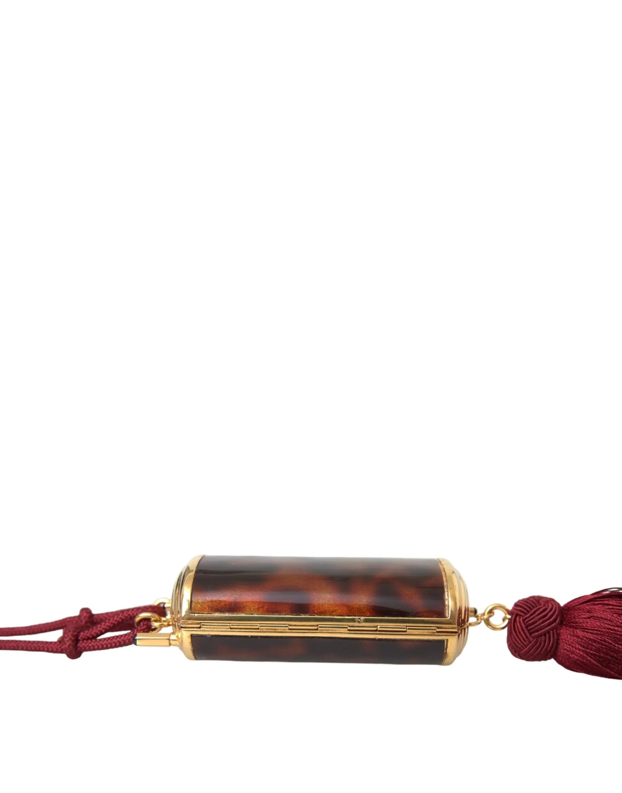 Trousse Dolce & Gabbana miroir brune Dolce & Gabbana