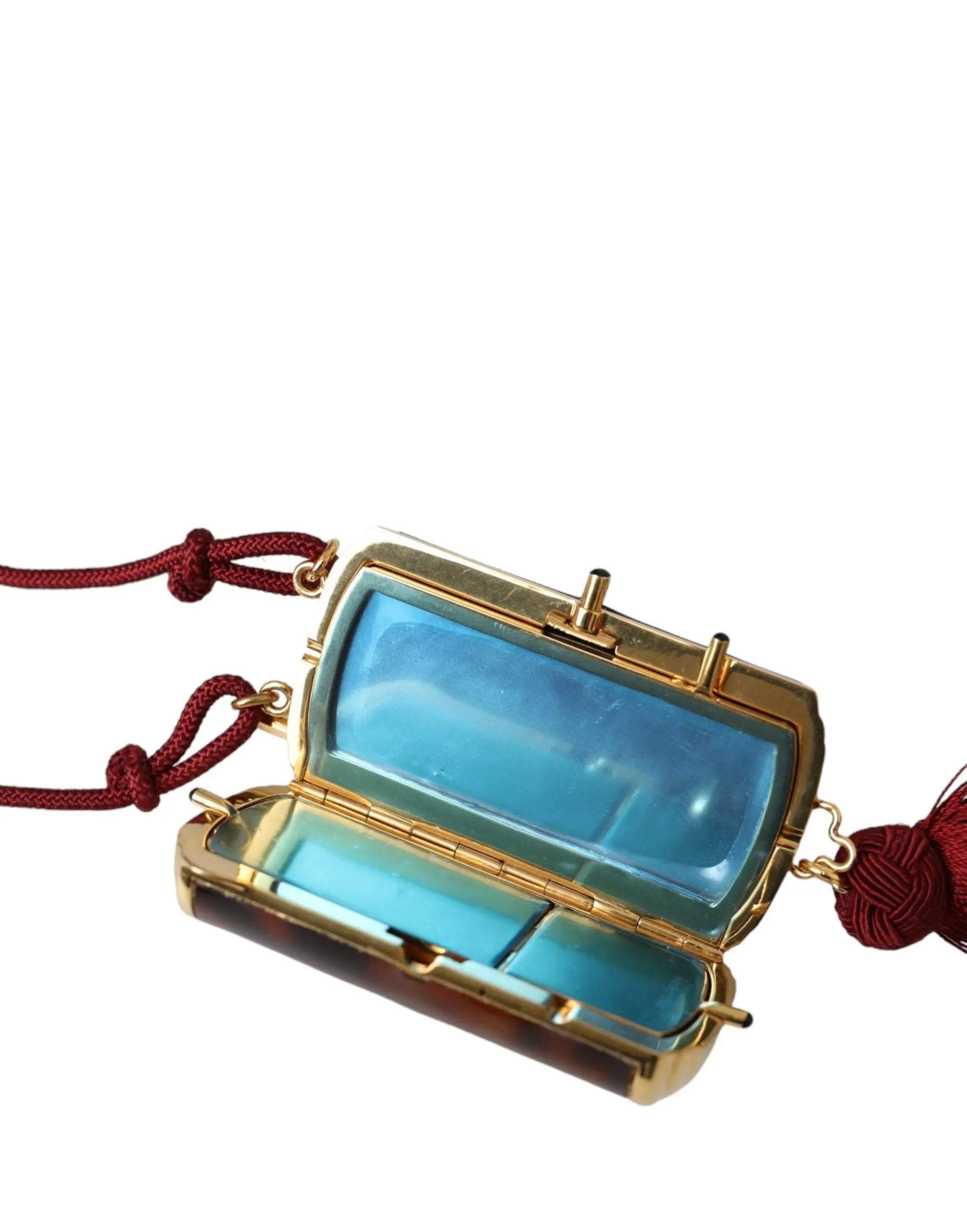 Trousse Dolce & Gabbana miroir brune Dolce & Gabbana