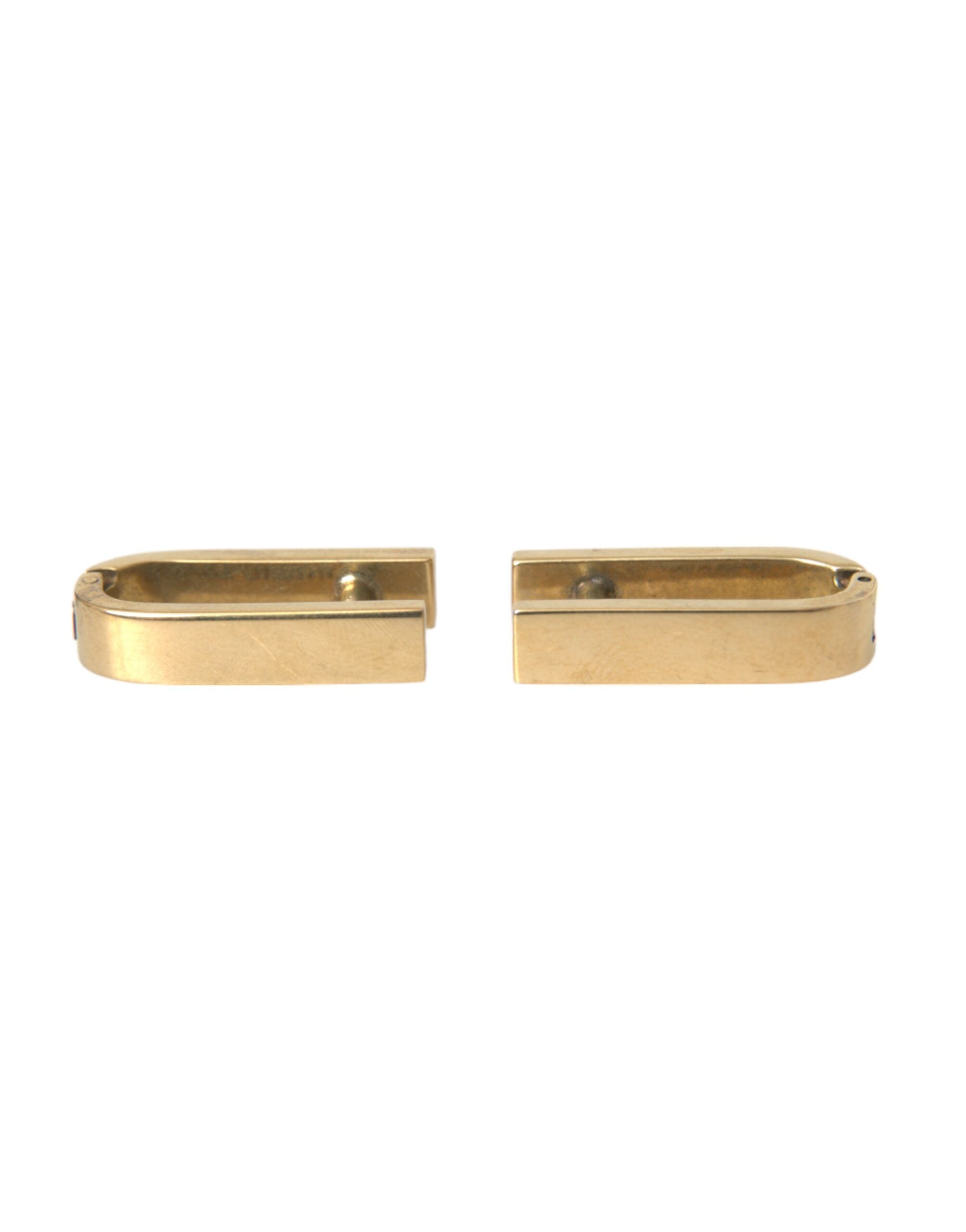 Boutons de manchette Dolce & Gabbana dorés