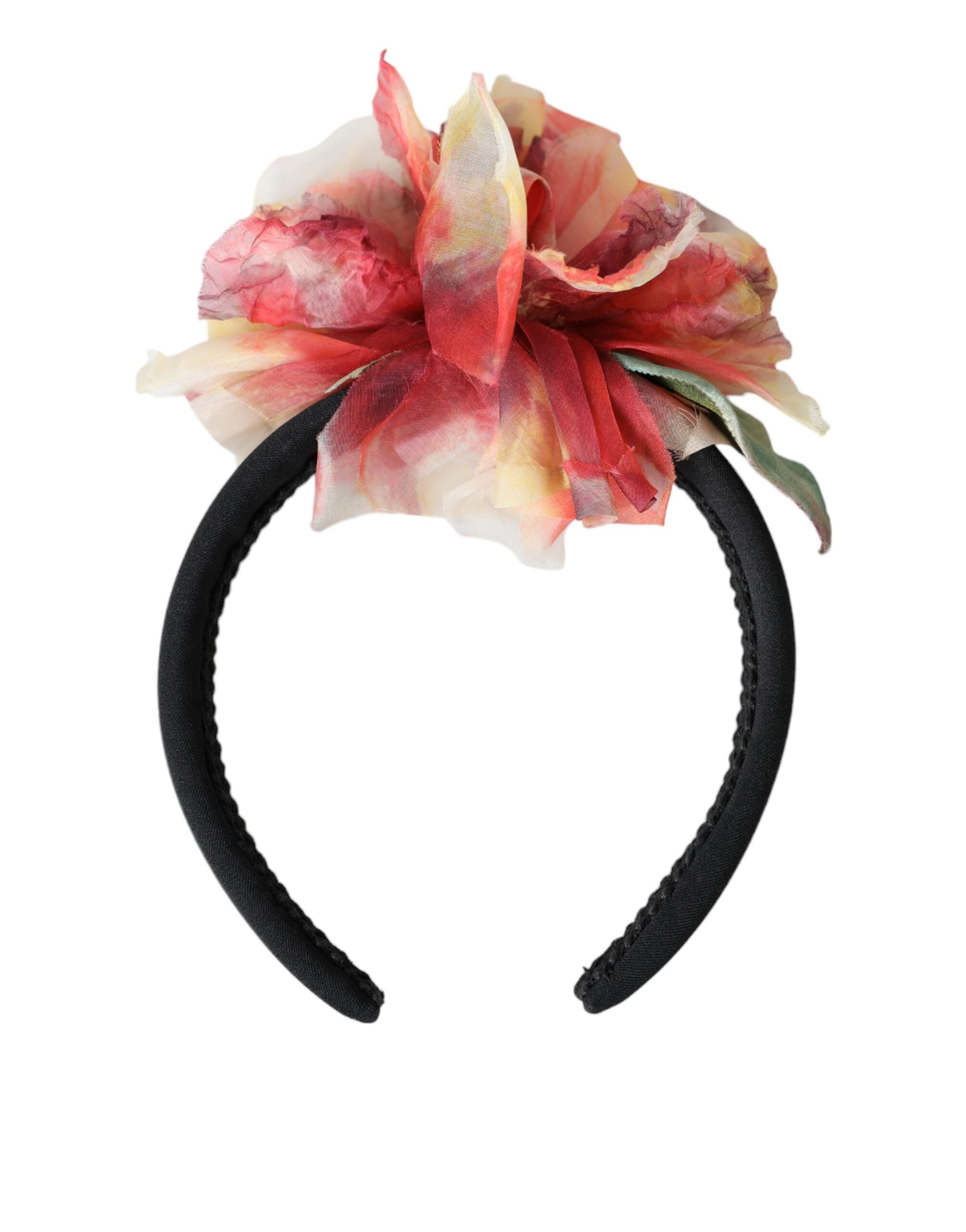 Diadème Dolce & Gabbana floral noir