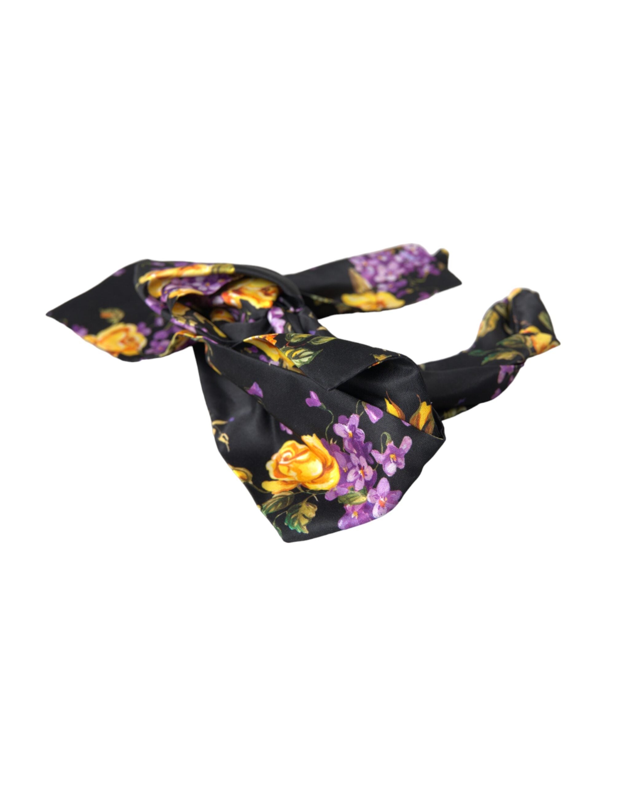 Diadème Dolce & Gabbana en soie noire
