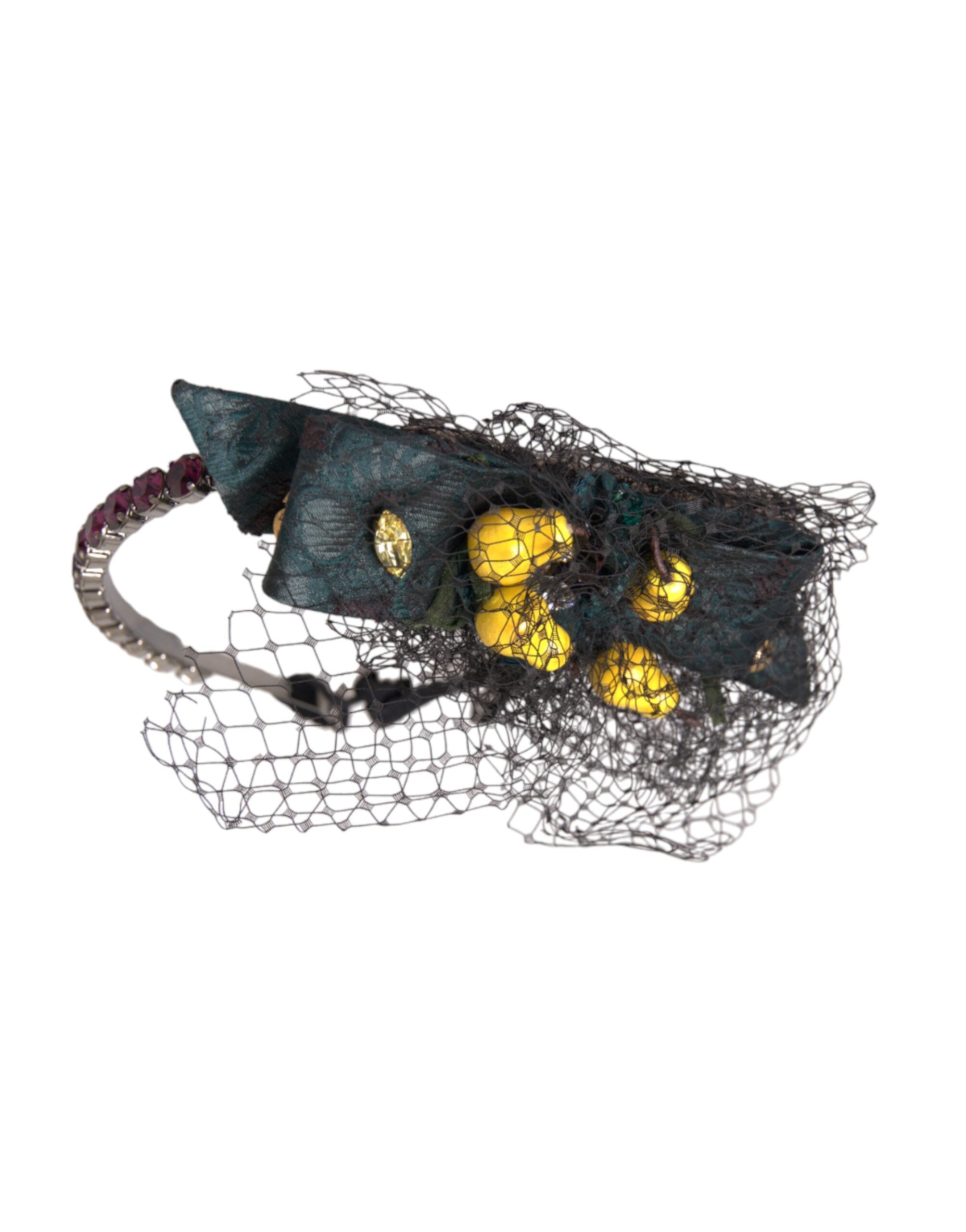 Diadème Dolce & Gabbana Sicile noir