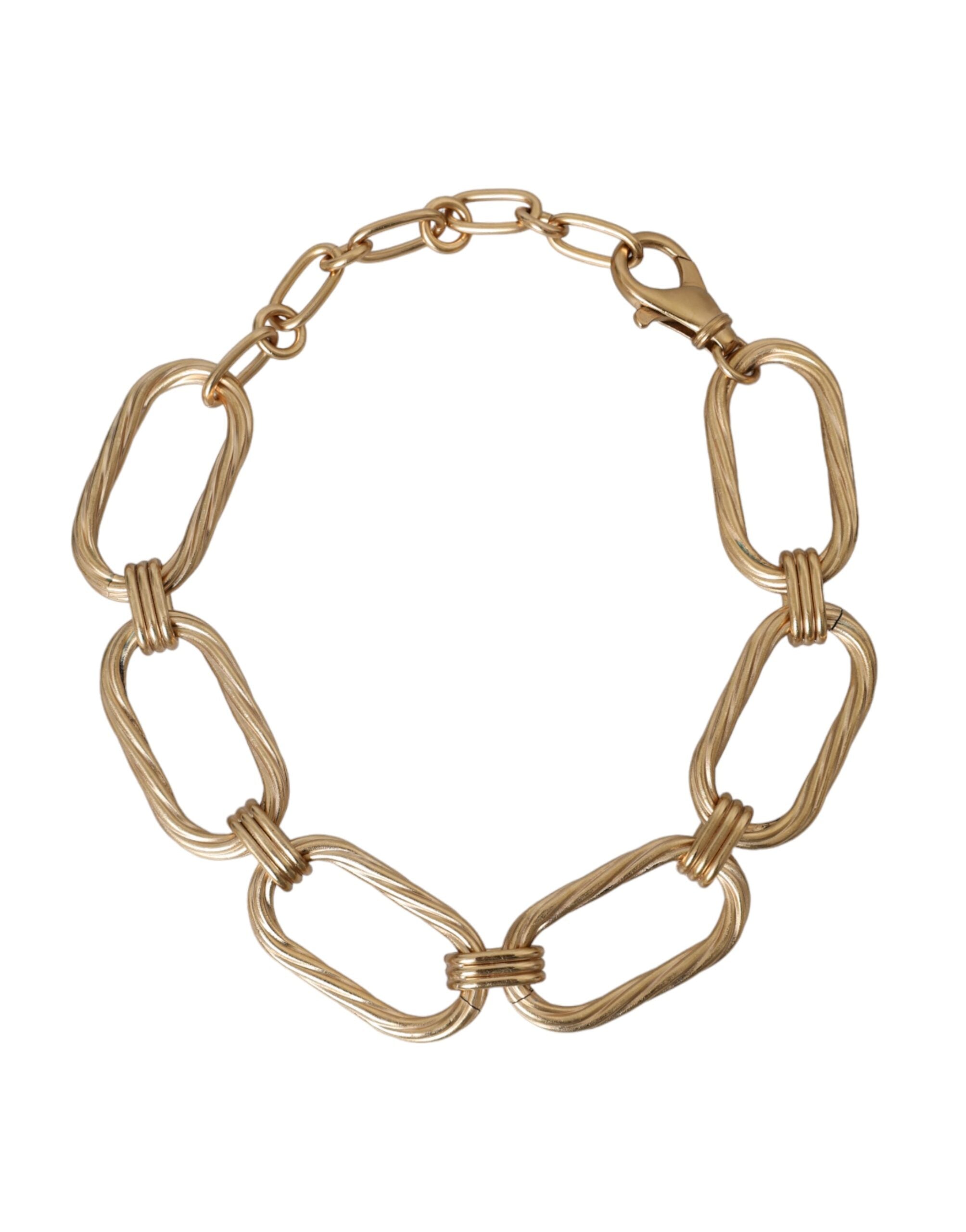 Collier Dolce & Gabbana Chaîne dorée