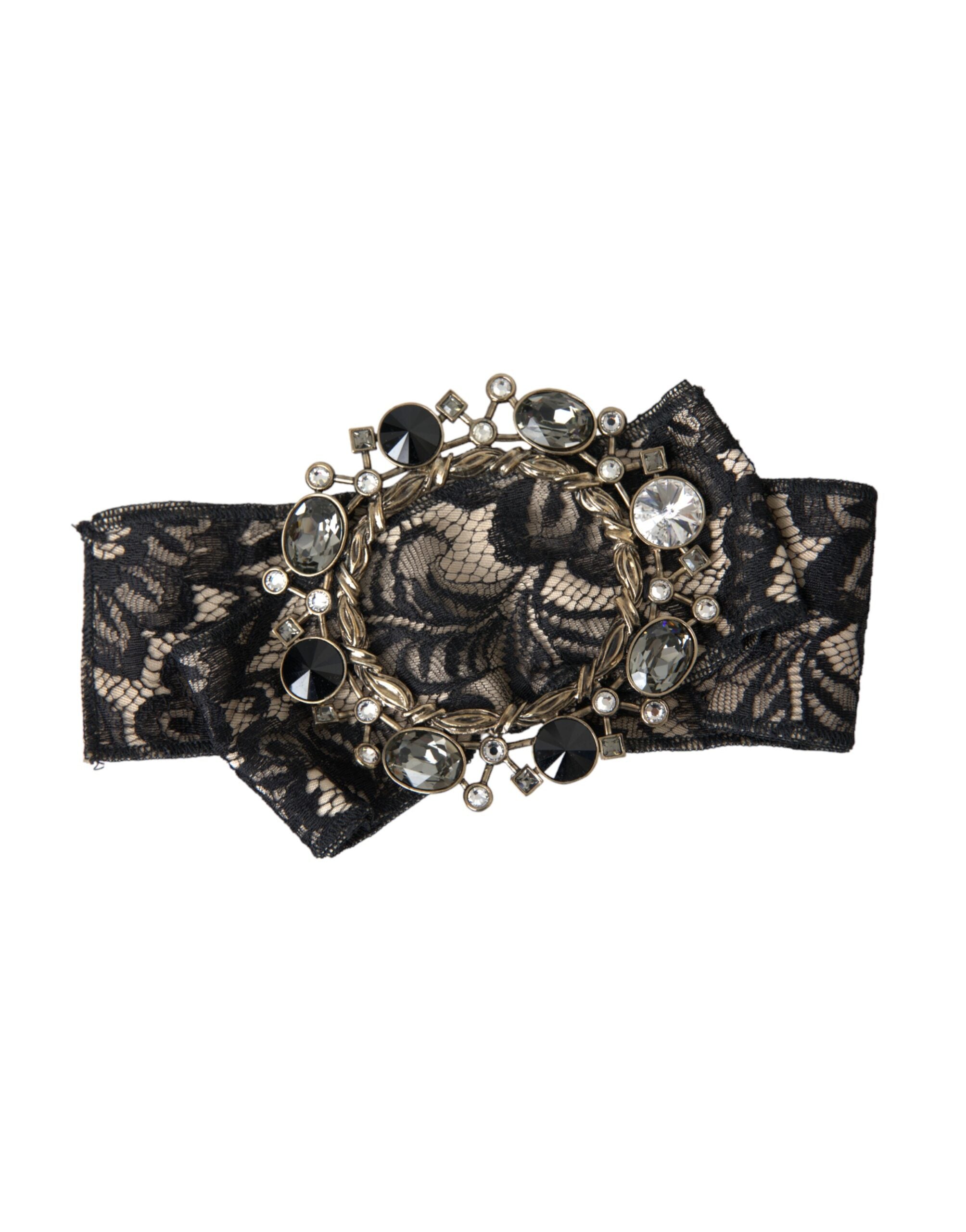 Broche Dolce & Gabbana noire