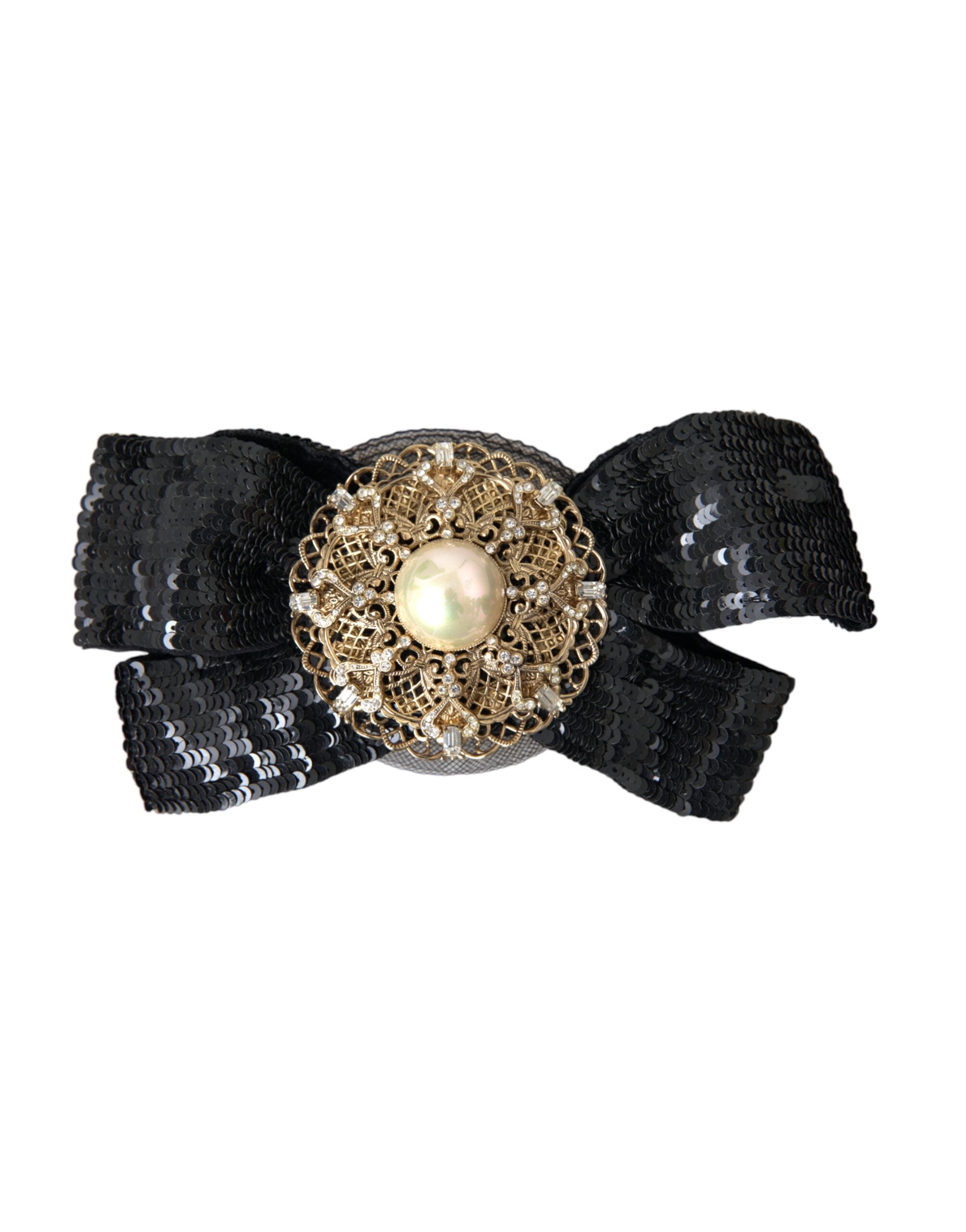 Broche Dolce & Gabbana noire