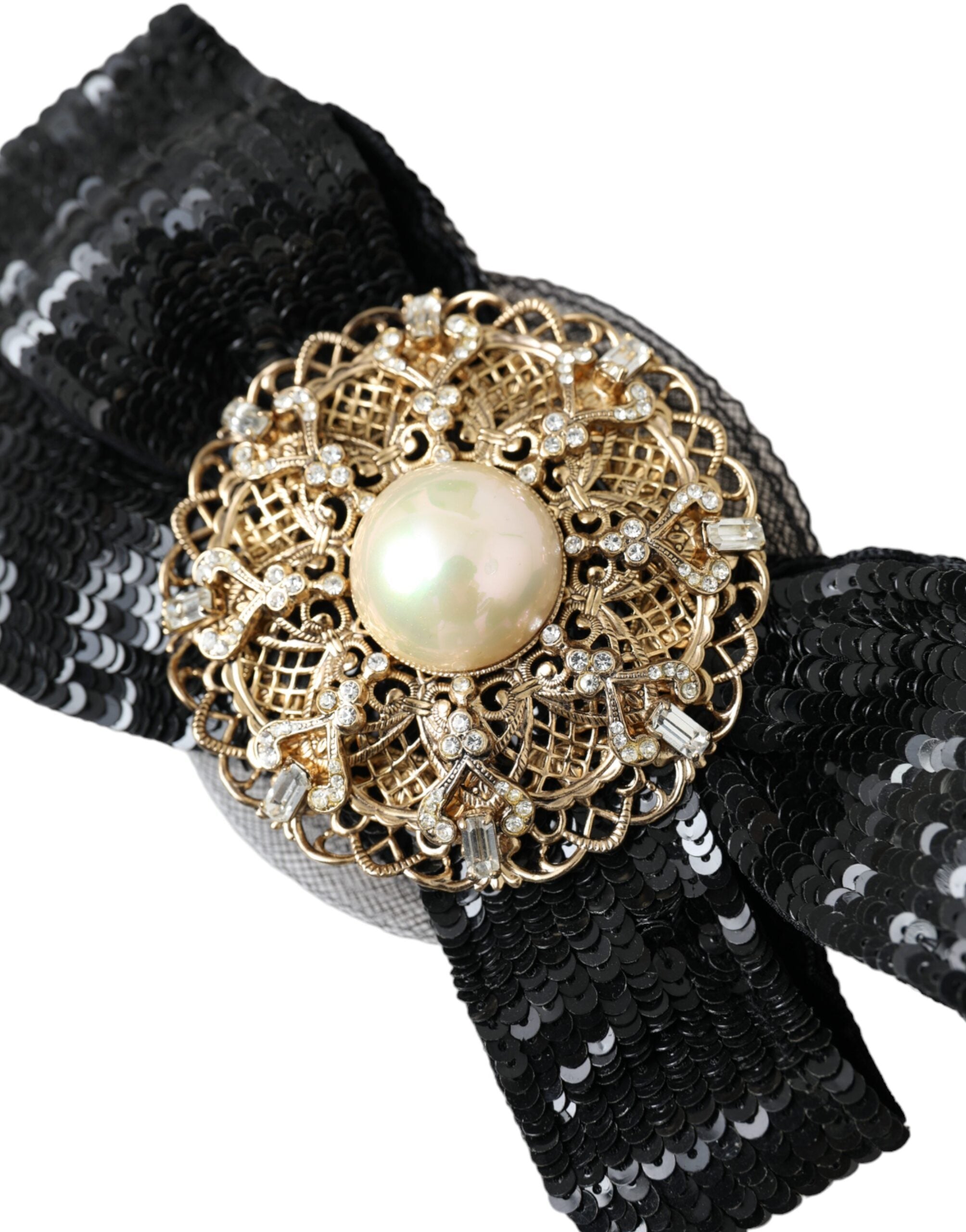 Broche Dolce & Gabbana noire