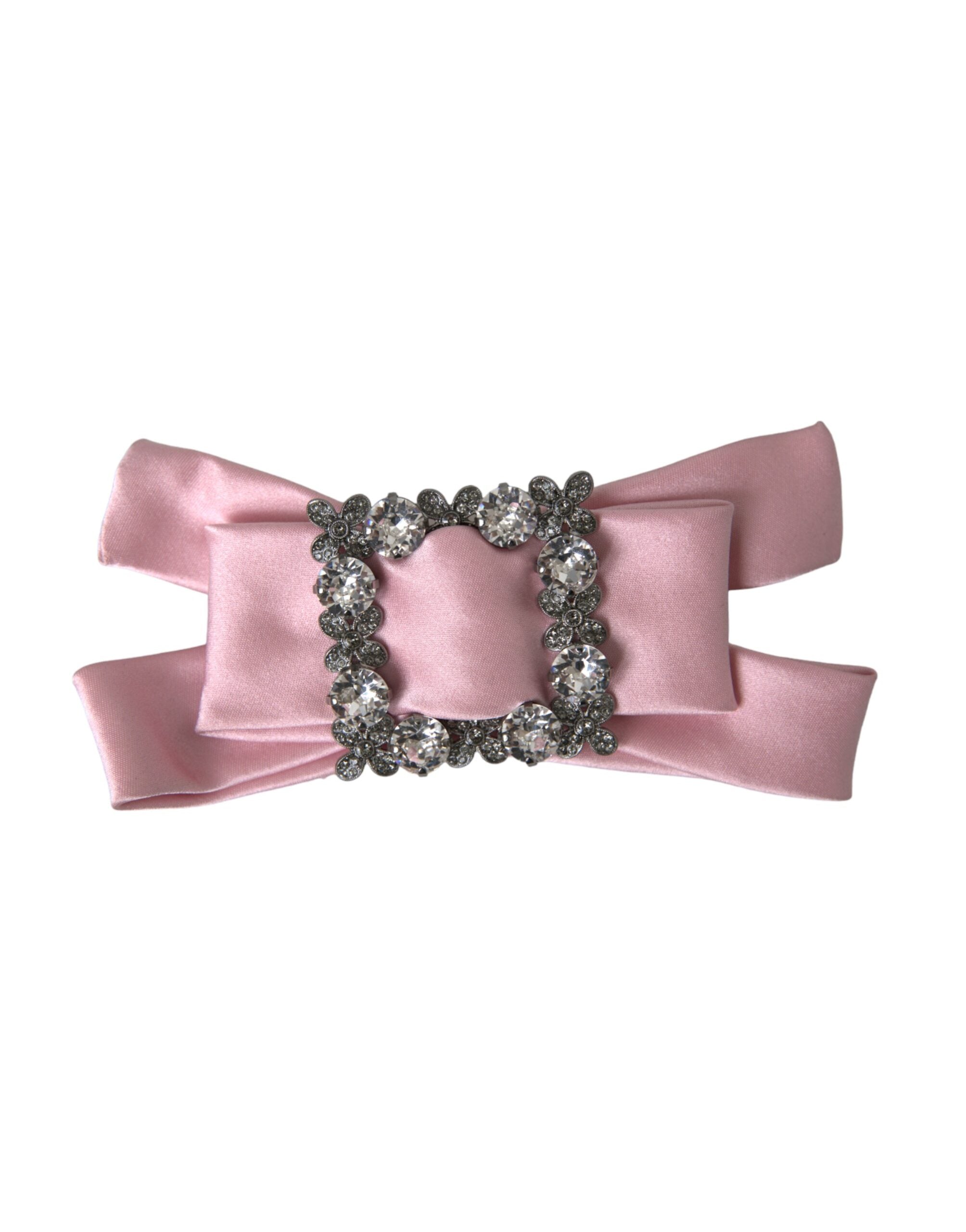 Broche Dolce & Gabbana pink satin