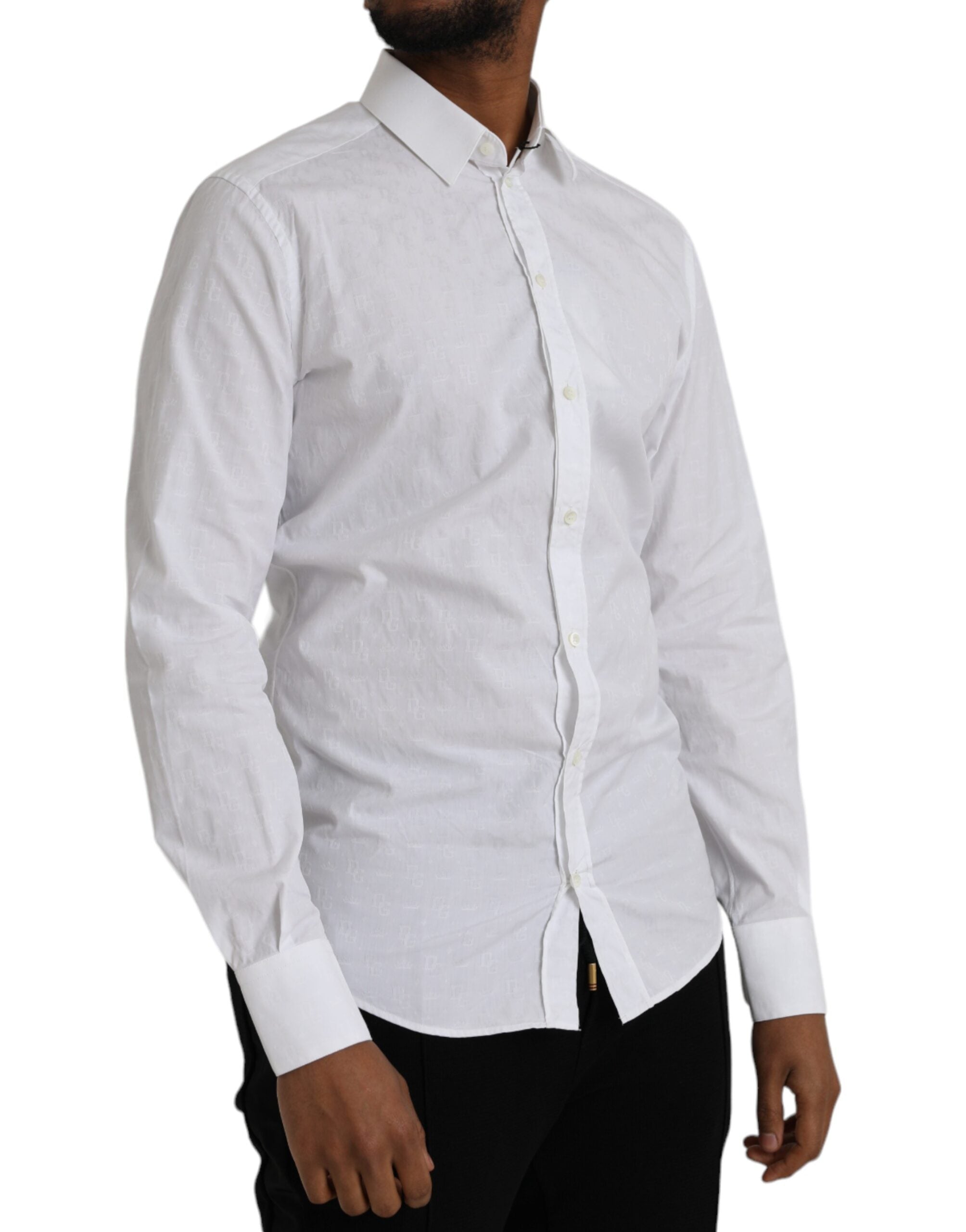 Chemise Dolce & Gabbana GOLD blanche