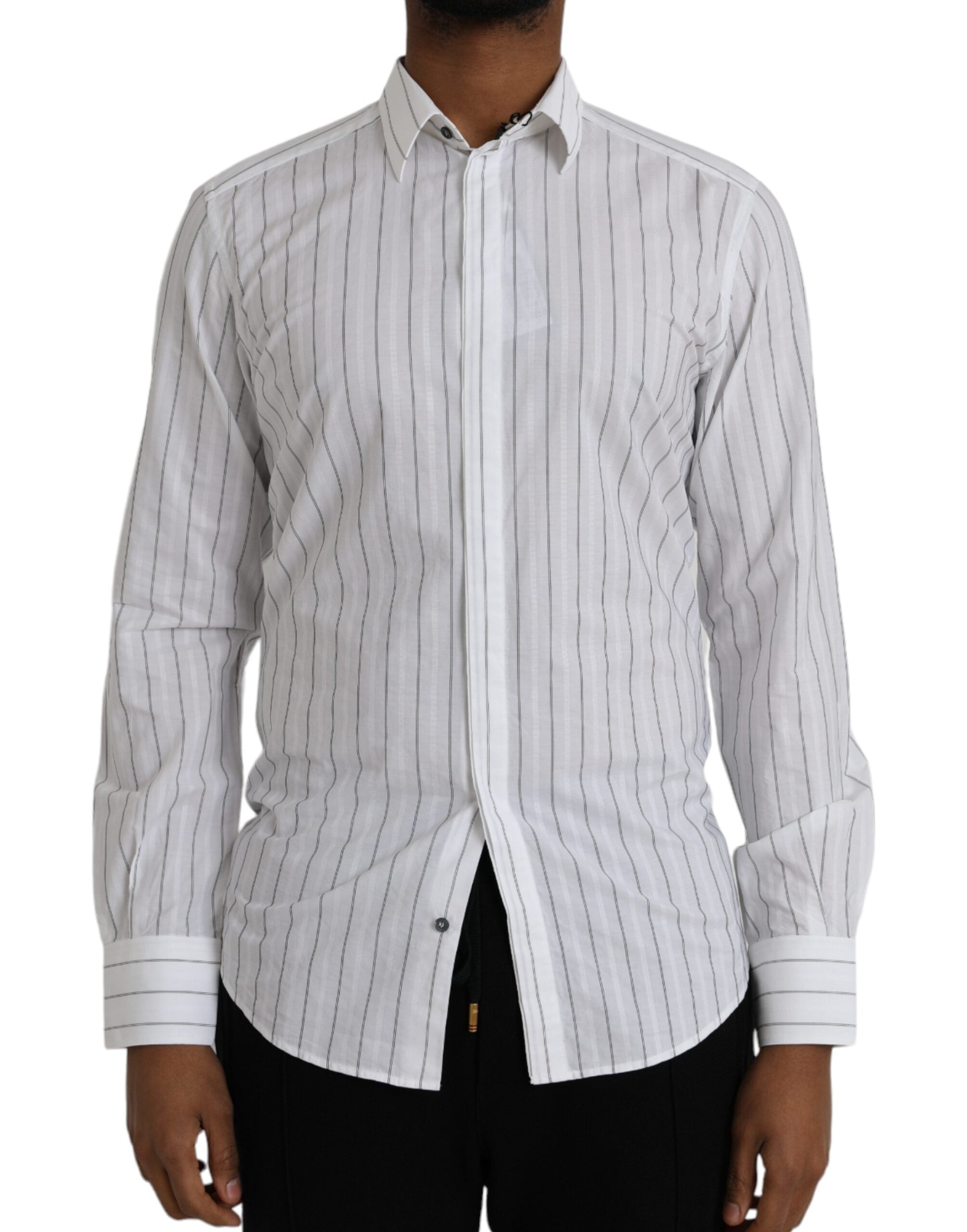 Chemise Dolce & Gabbana GOLD blanche et noire