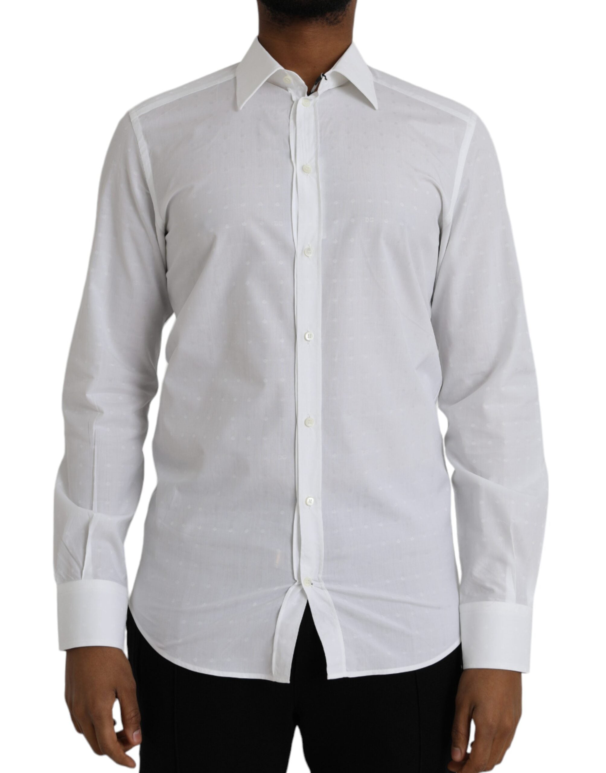 Chemise Dolce & Gabbana GOLD blanche
