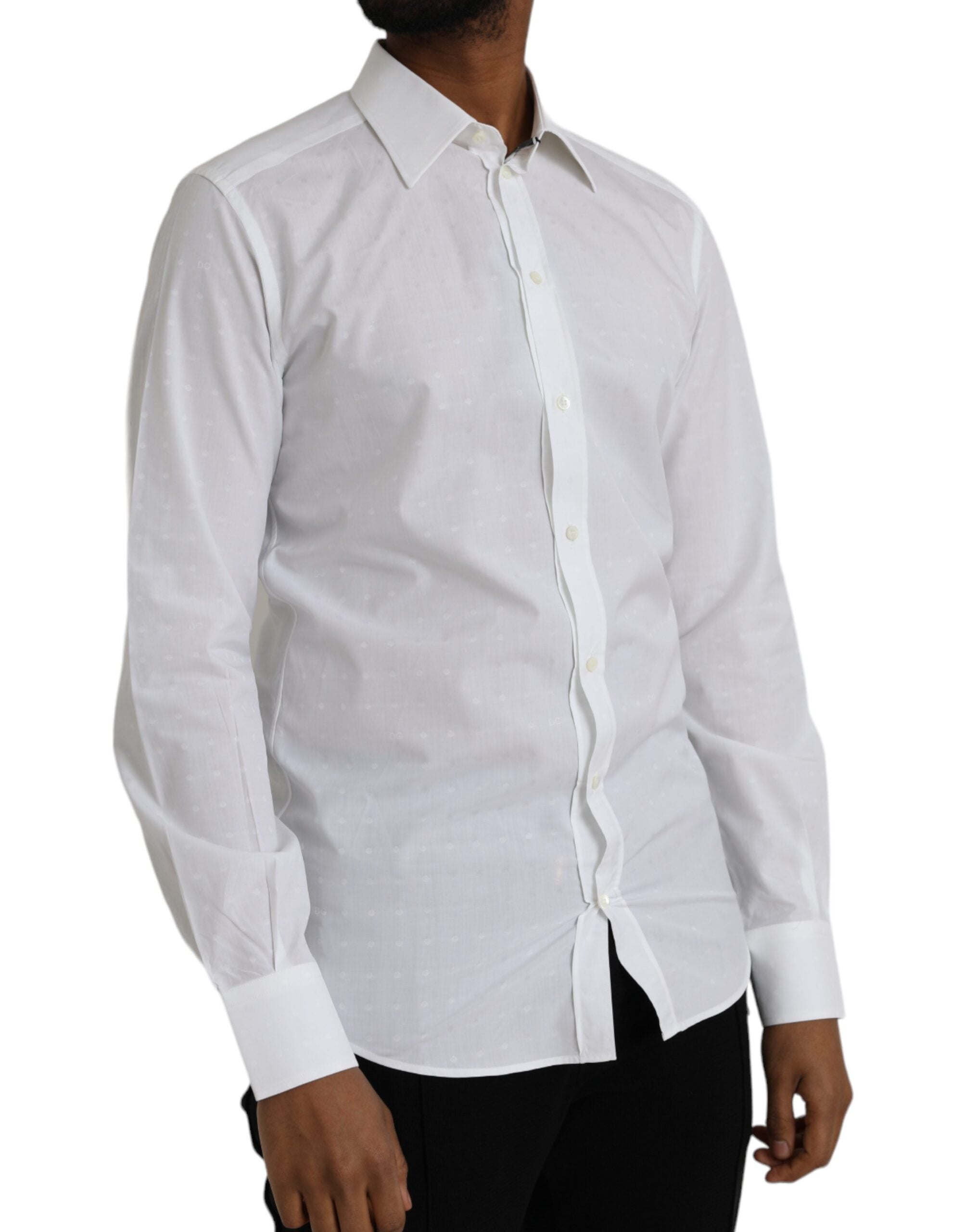 Chemise Dolce & Gabbana GOLD blanche