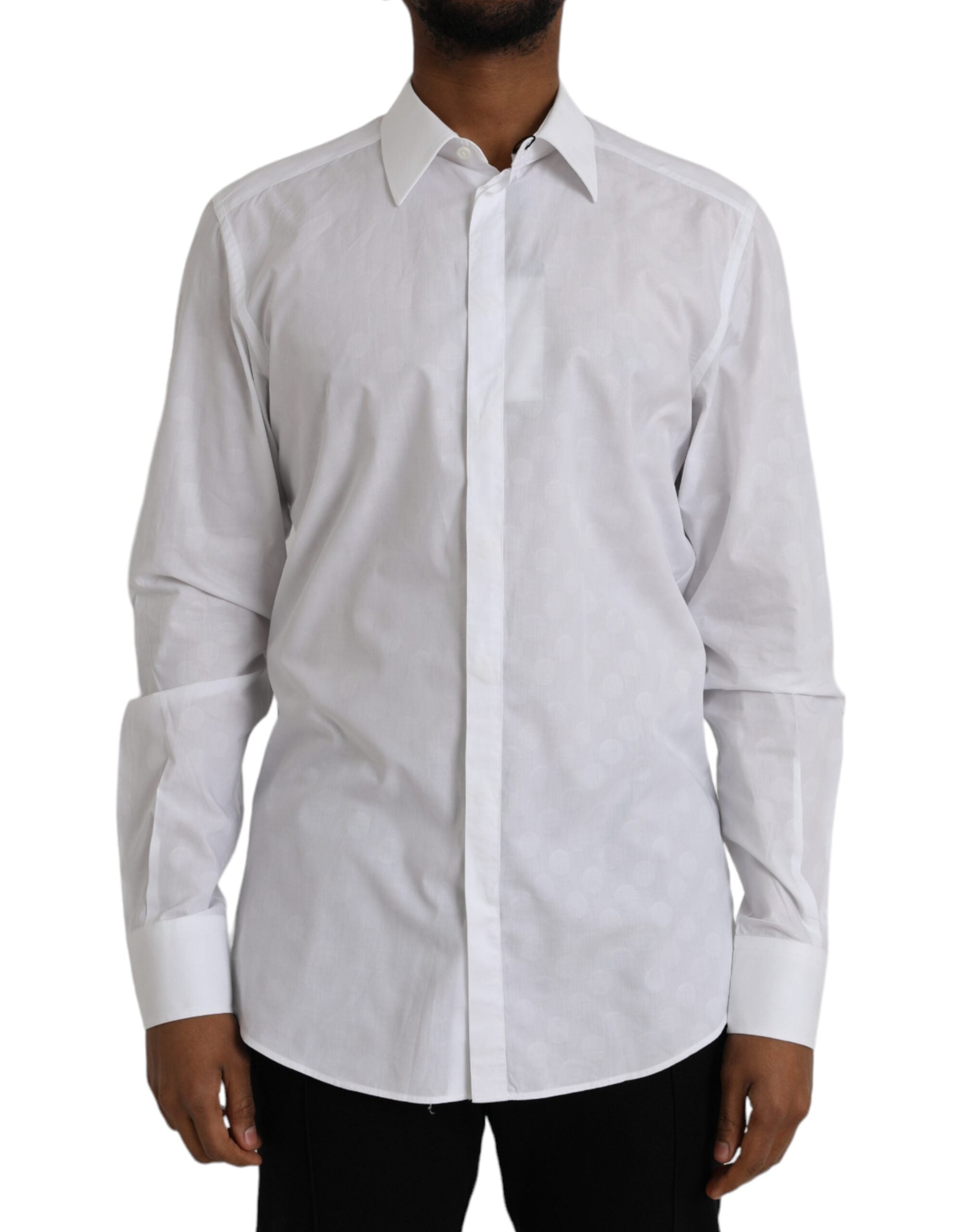 Chemise Dolce & Gabbana GOLD blanche