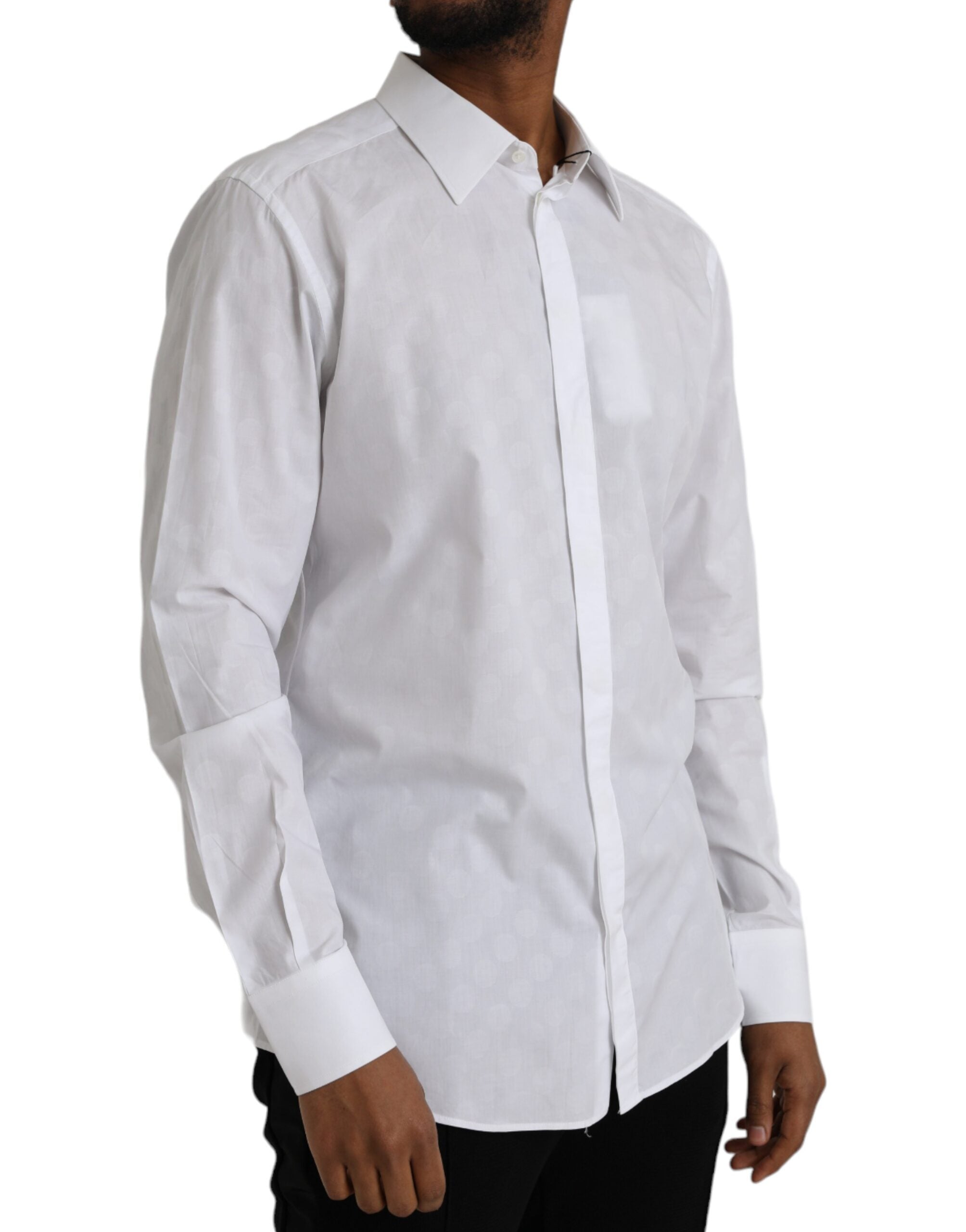Chemise Dolce & Gabbana GOLD blanche