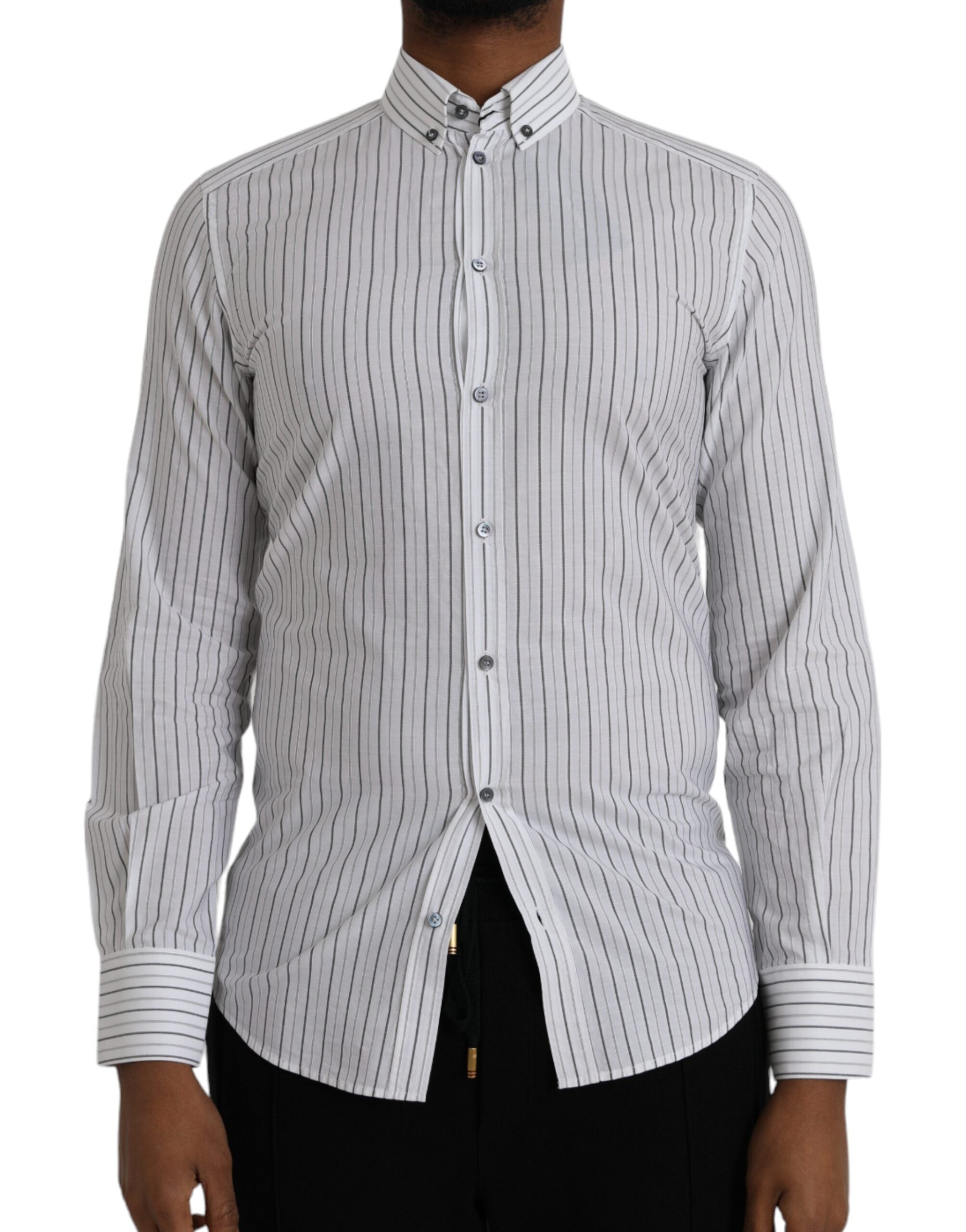 Chemise Dolce & Gabbana GOLD blanche et noire