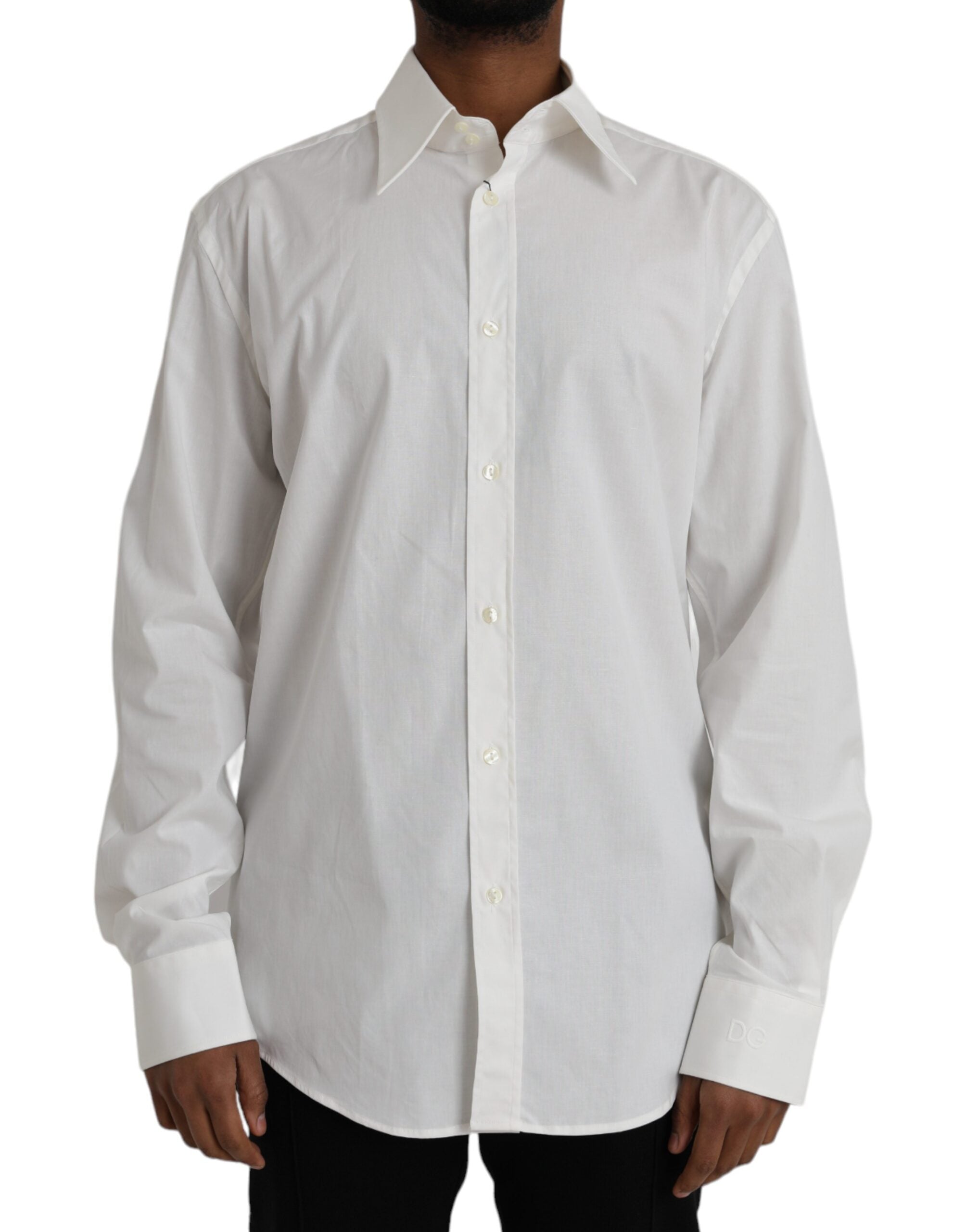 Chemise Dolce & Gabbana GOLD blanche