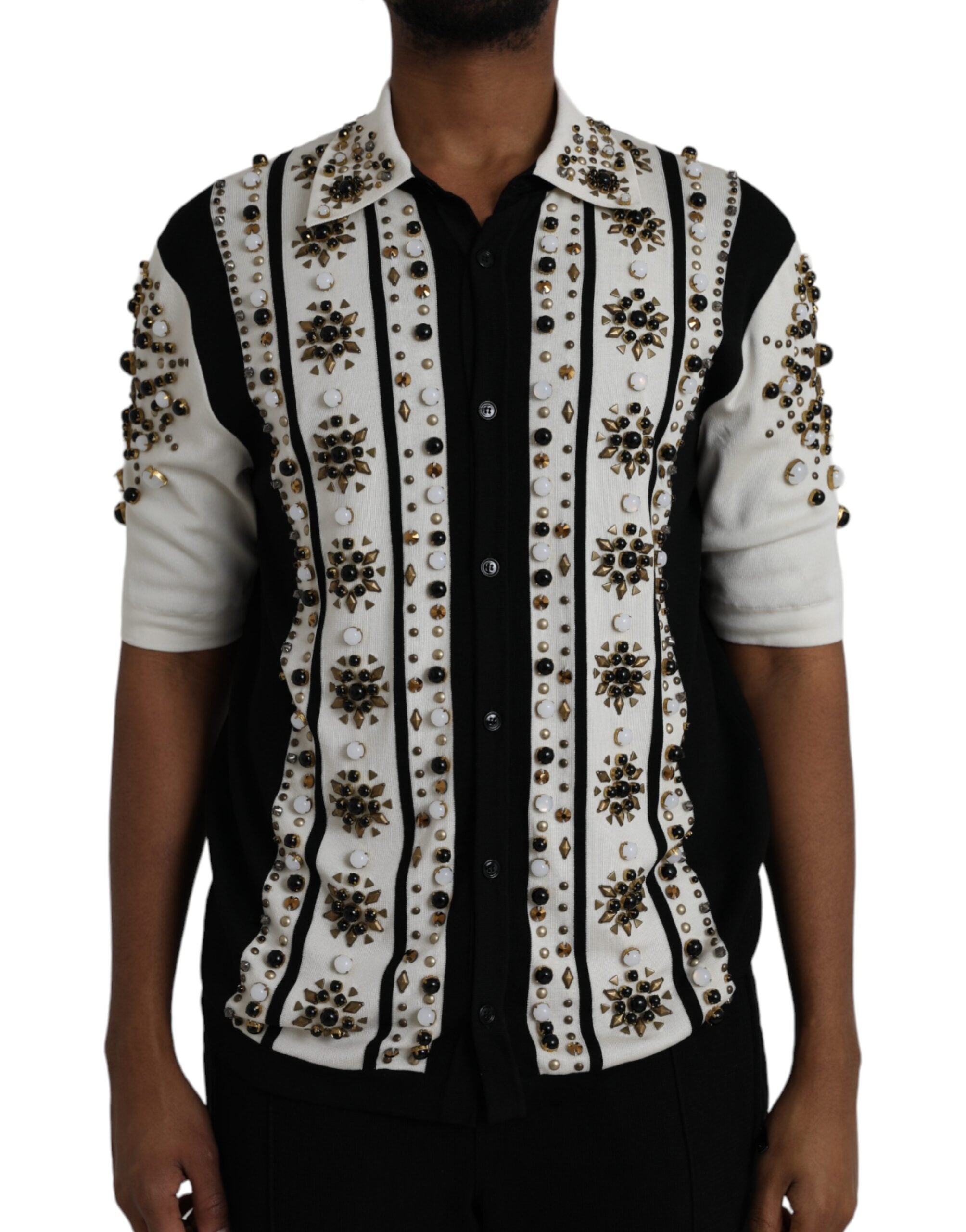 Chemise Dolce & Gabbana noire et blanche