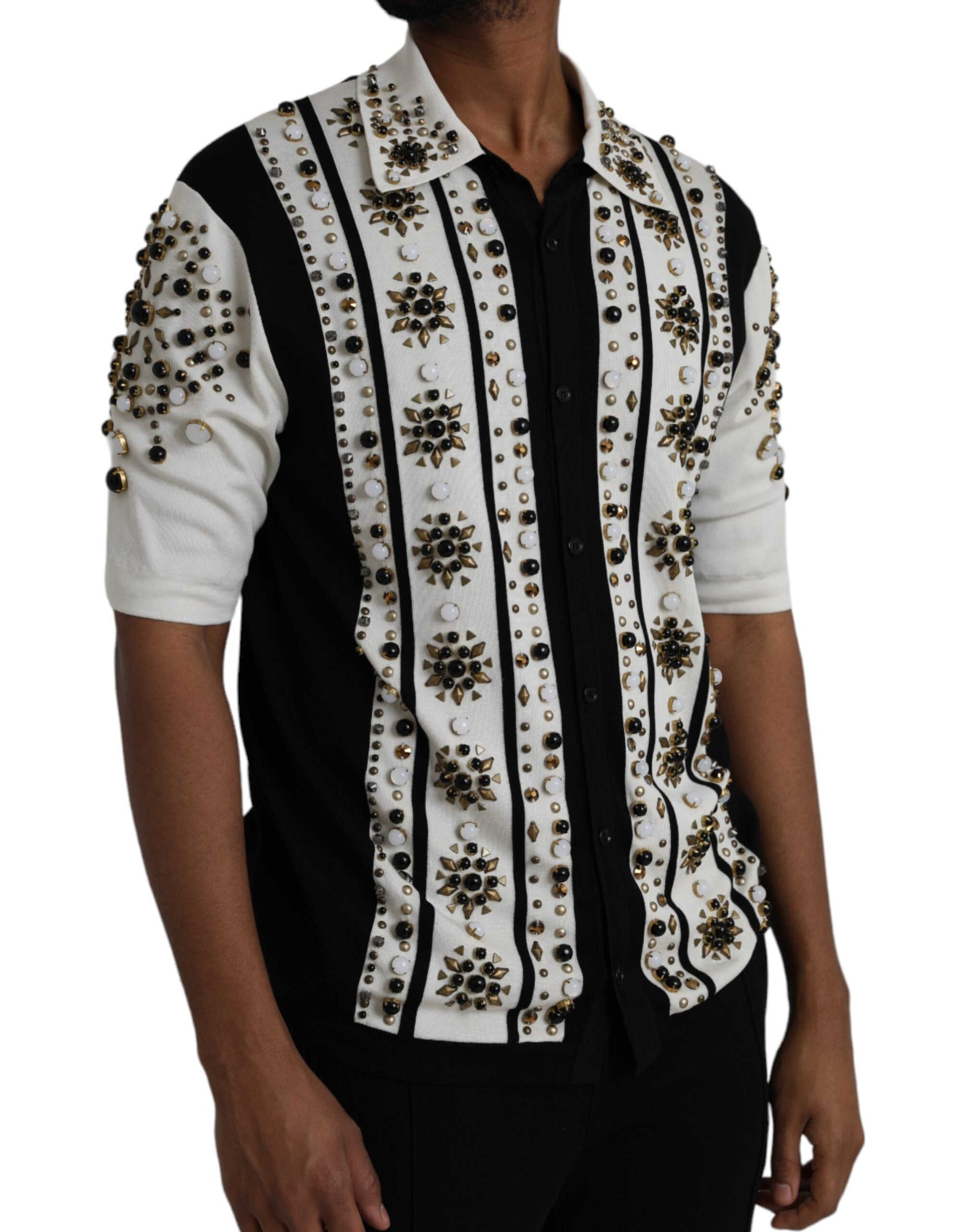 Chemise Dolce & Gabbana noire et blanche