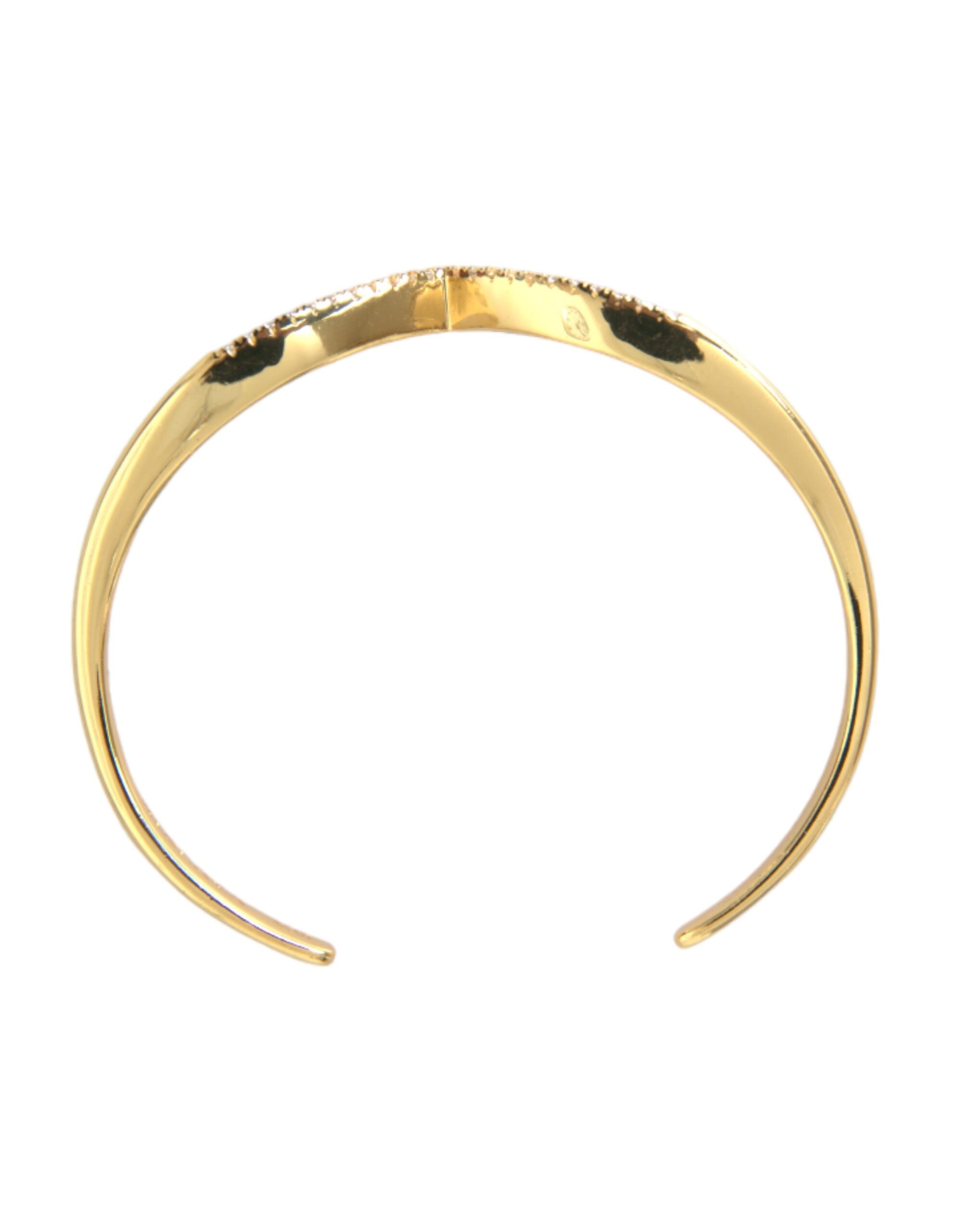 Bracelet NIALAYA Arched Wing Gold