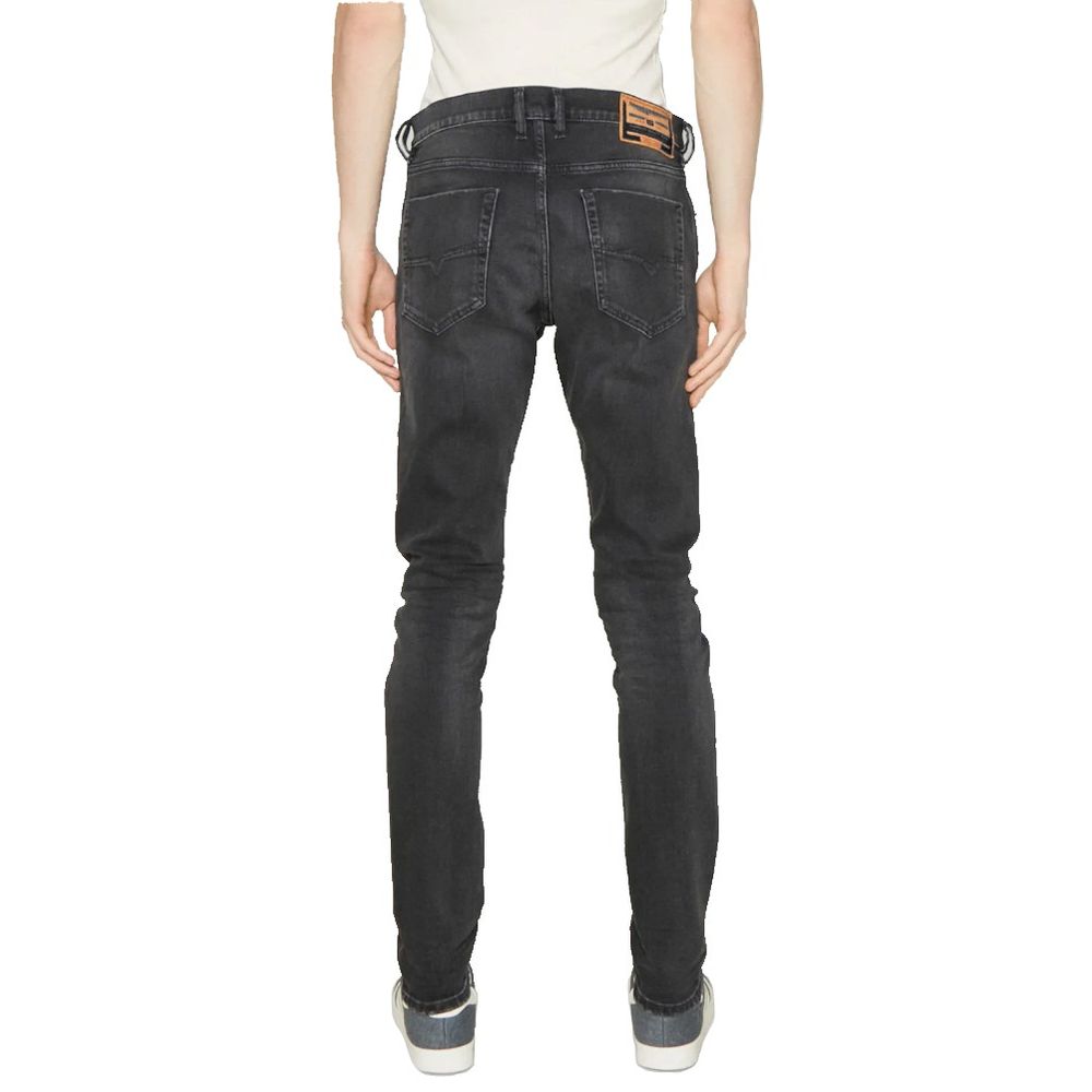 Jeans Diesel légèrement élastiques noirs