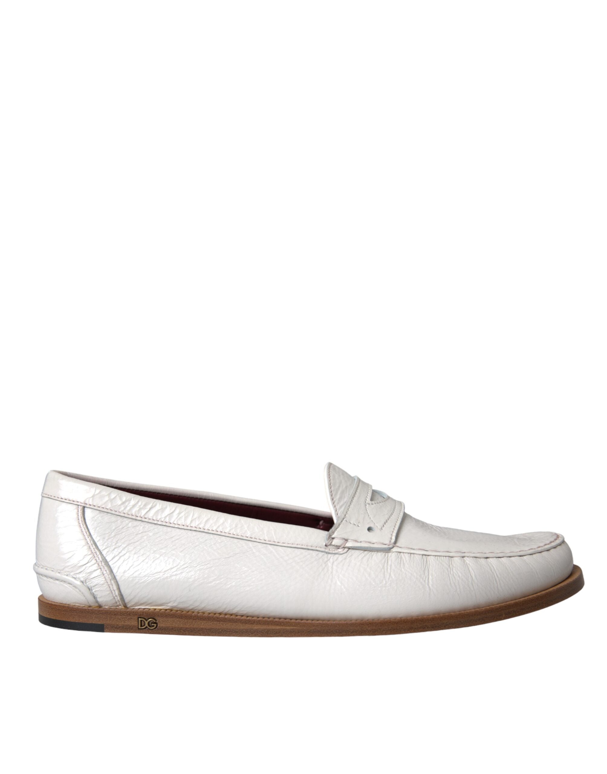 Mocassins Dolce & Gabbana blancs