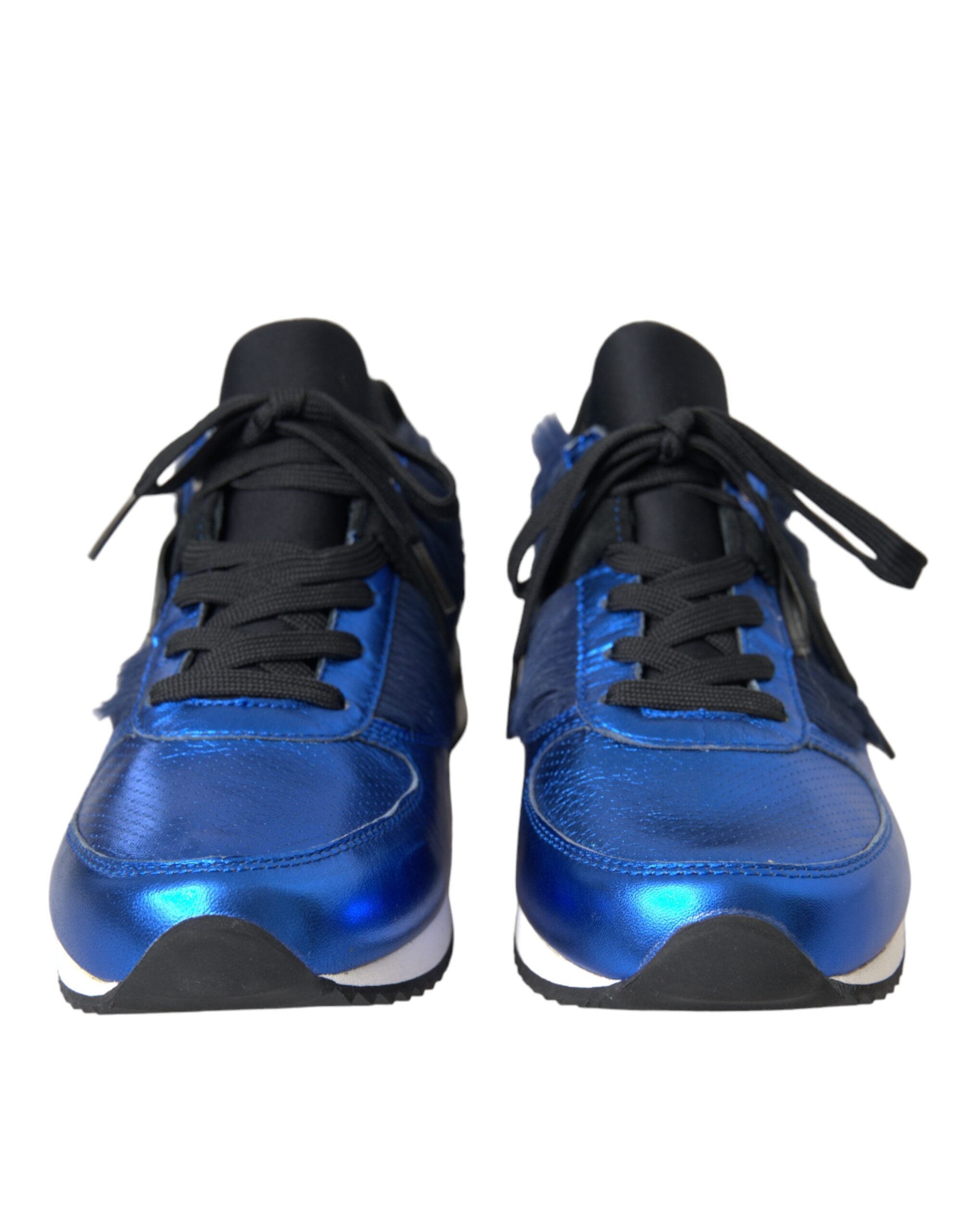 Baskets Dolce & Gabbana bleues noires