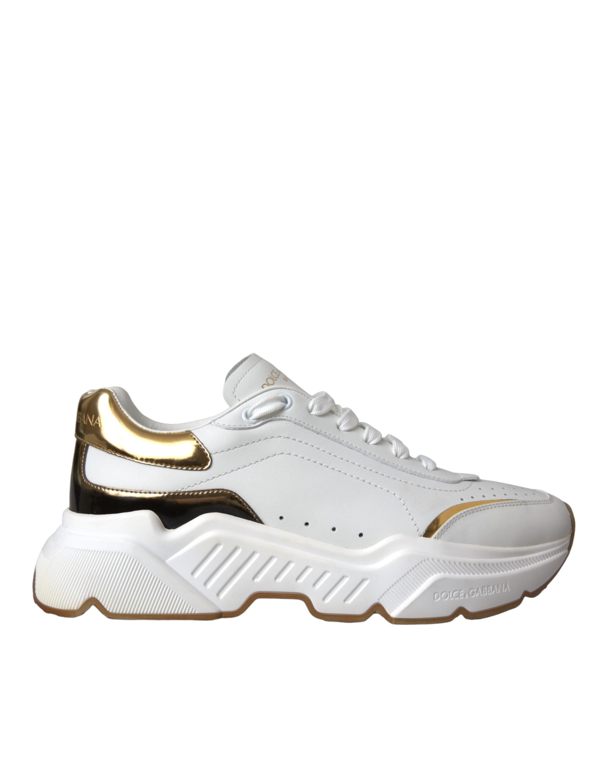 Baskets Dolce & Gabbana DAYMASTER blanches et dorées