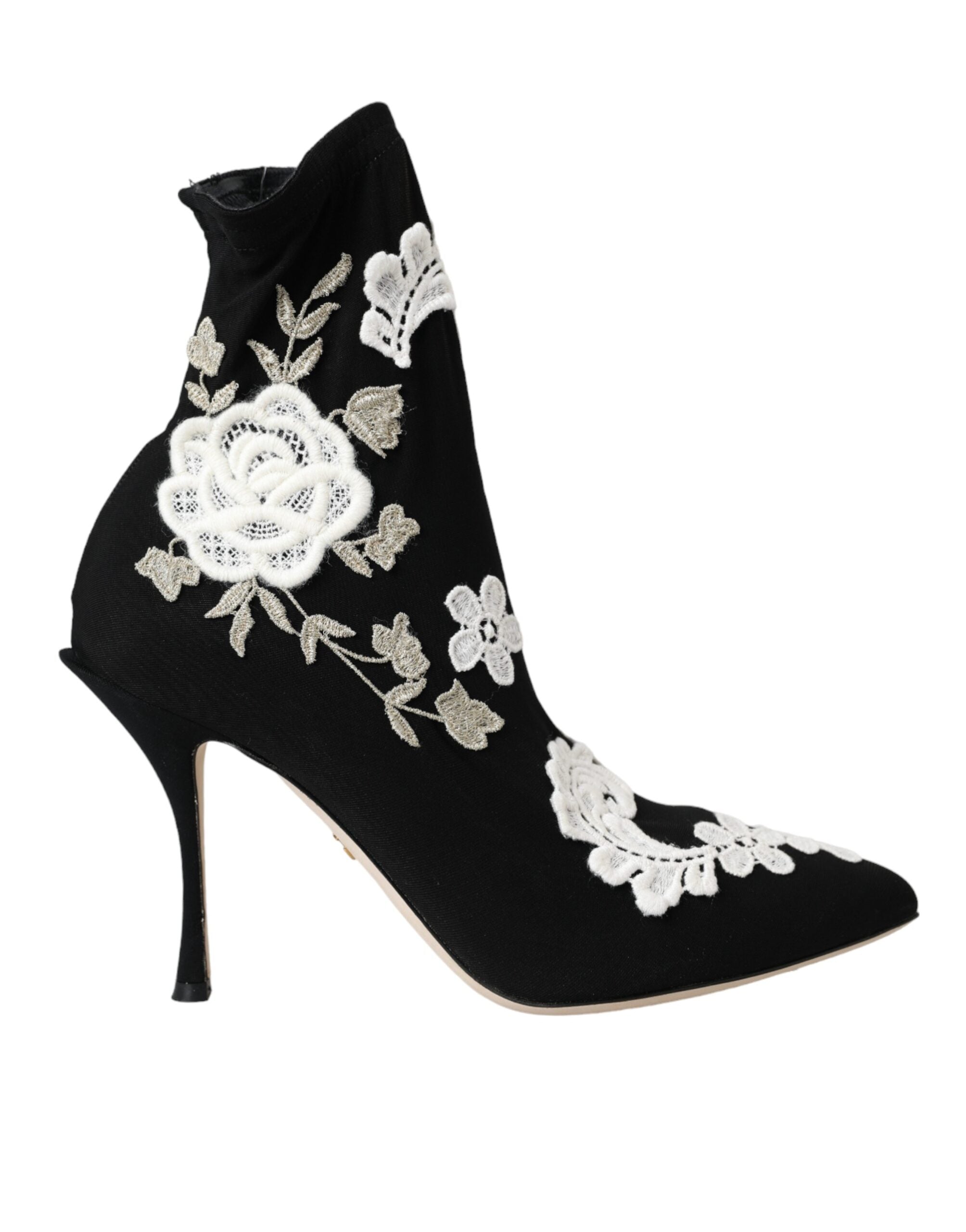 Bottines Dolce & Gabbana noires blanches