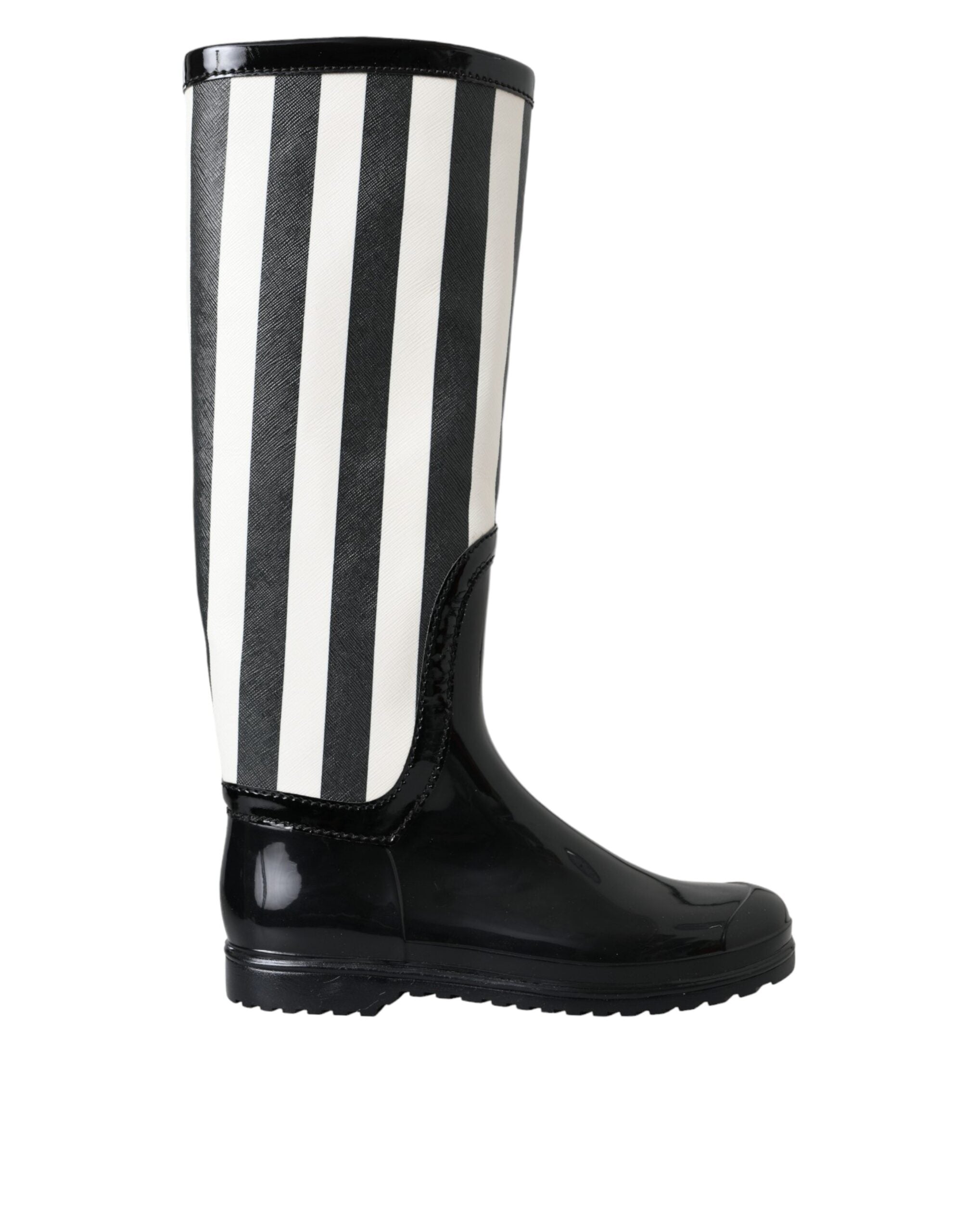 Bottines Dolce & Gabbana noires et blanches
