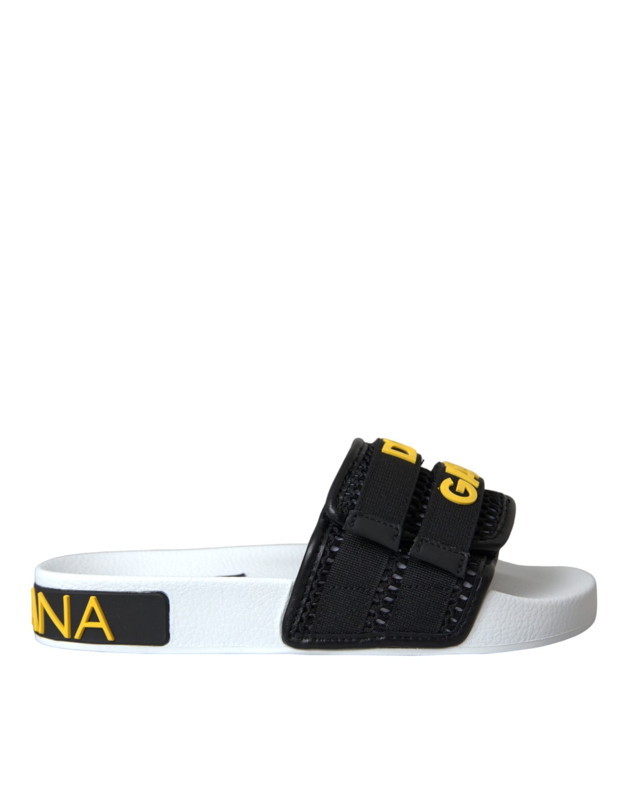 Sandales Dolce & Gabbana blanches et noires