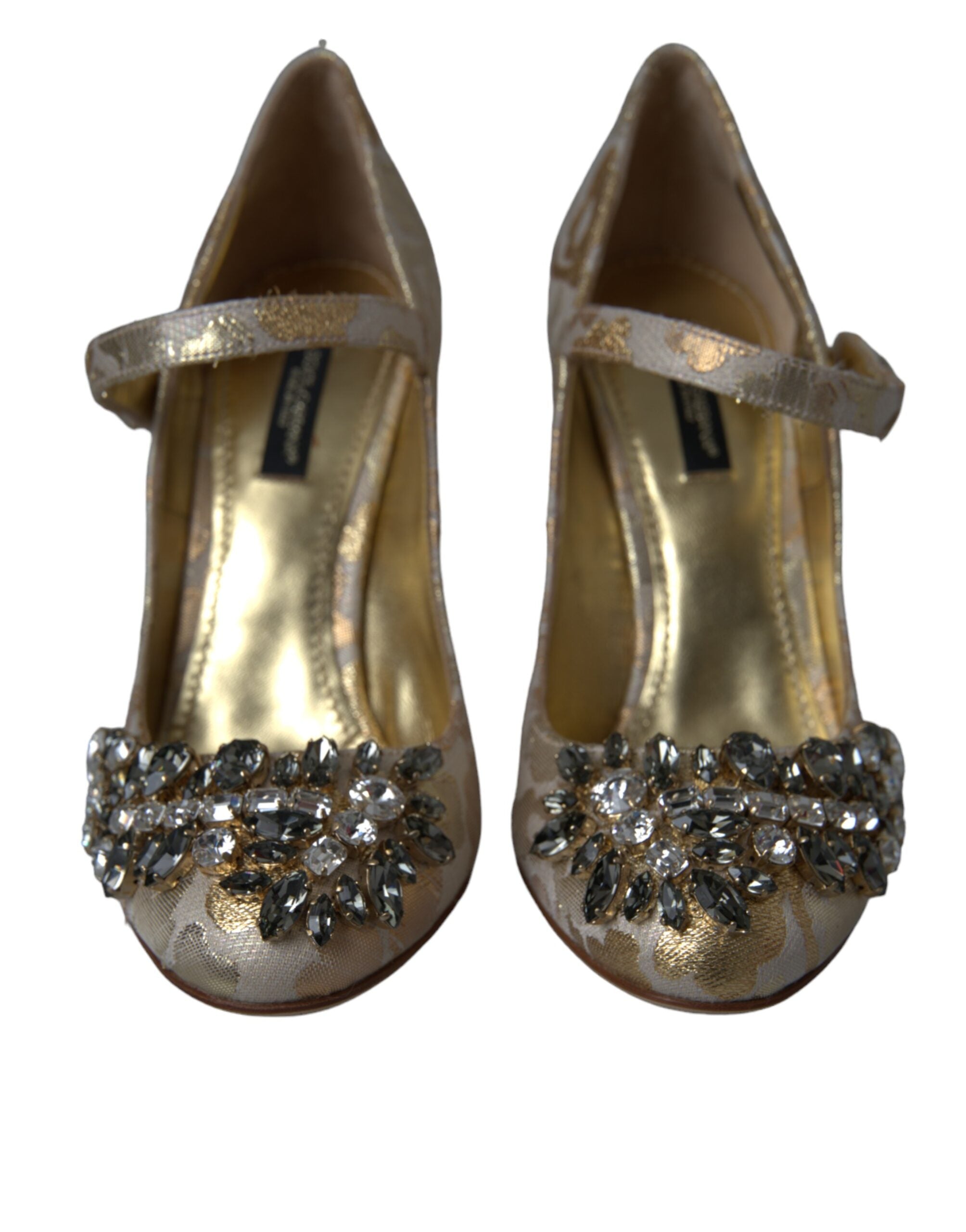 Pumps Dolce & Gabbana Jacquard dorées