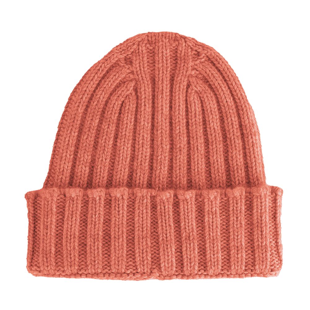 Bonnet en cachemire rose