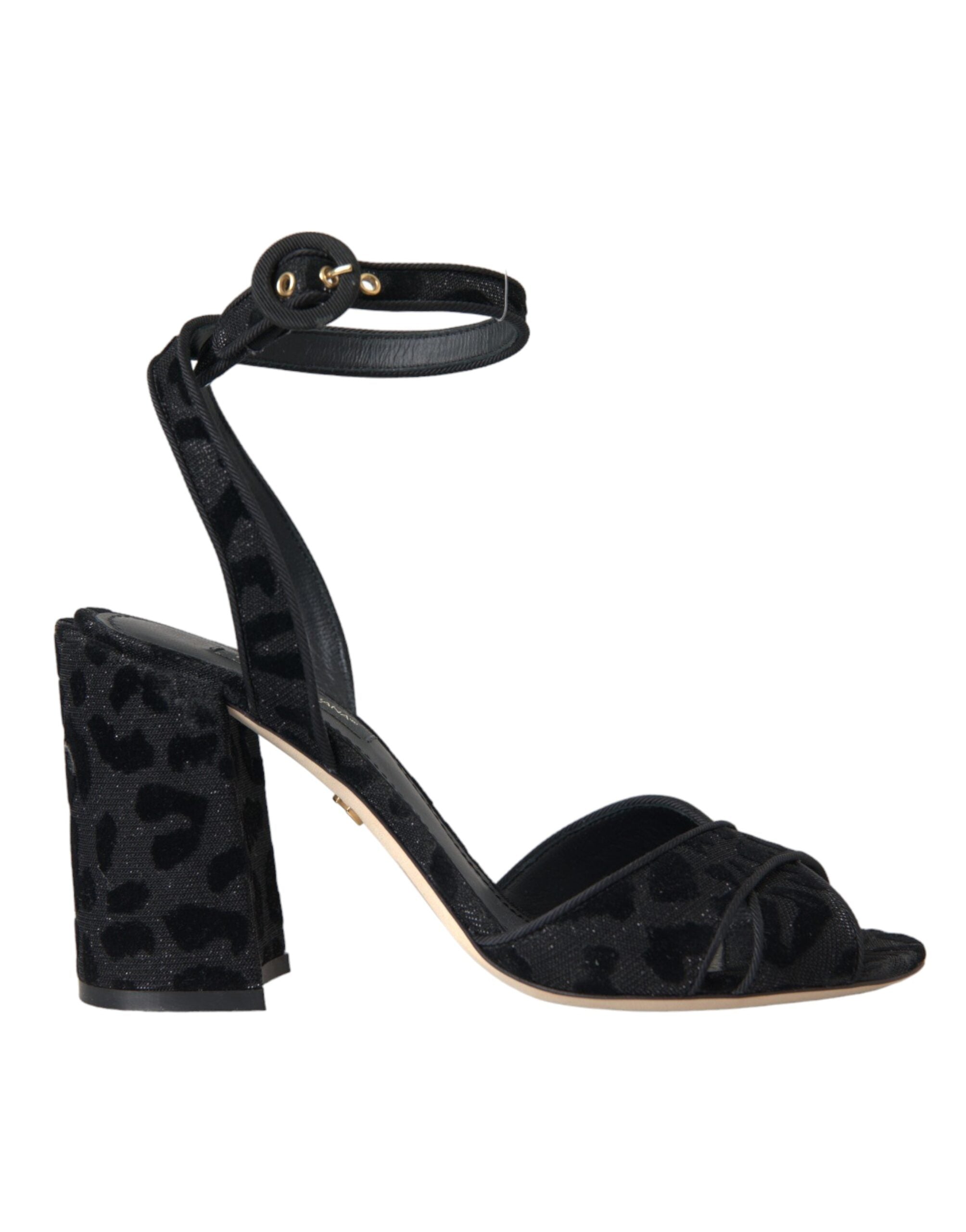 Sandales Dolce & Gabbana noires