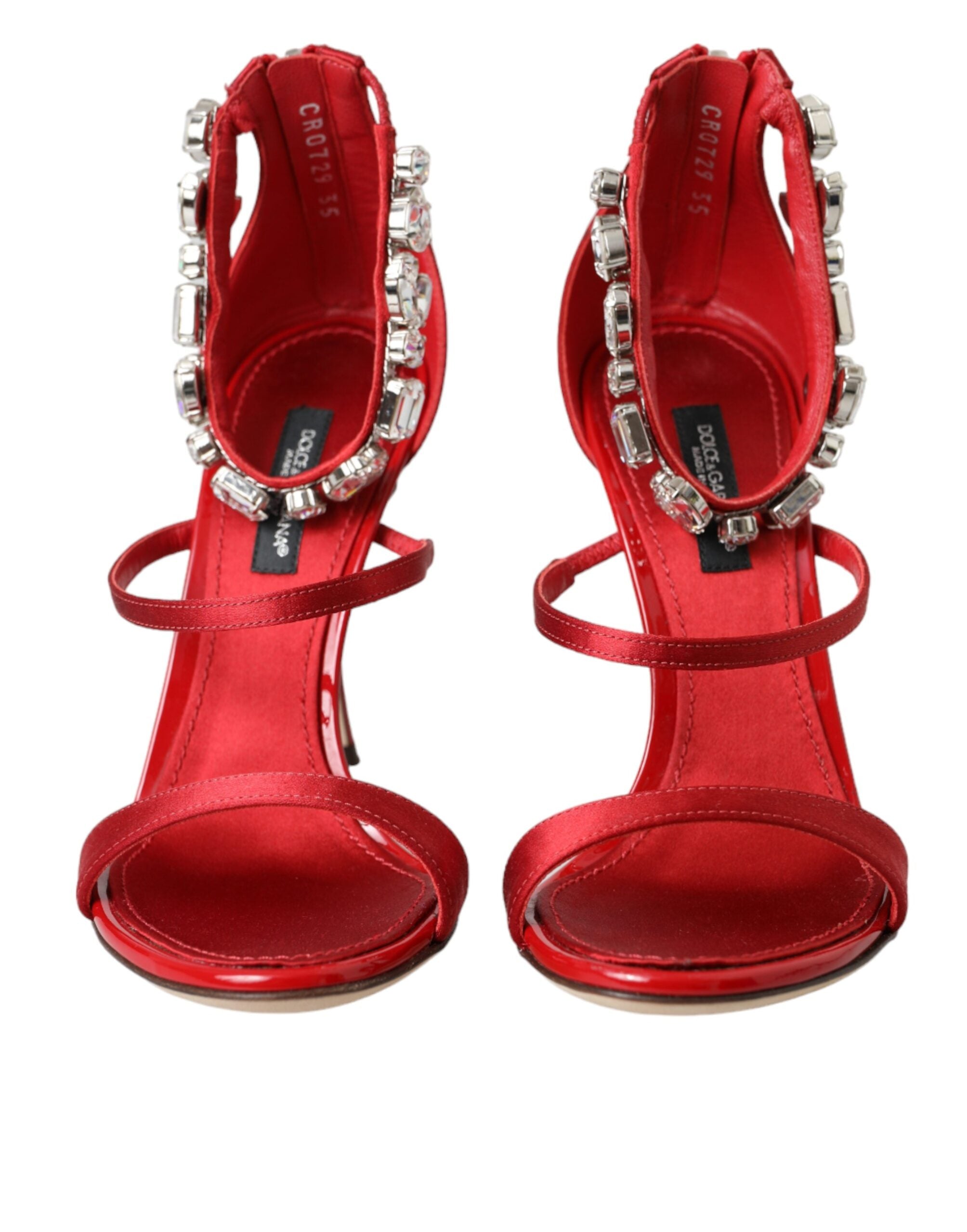 Sandales Dolce & Gabbana rouges