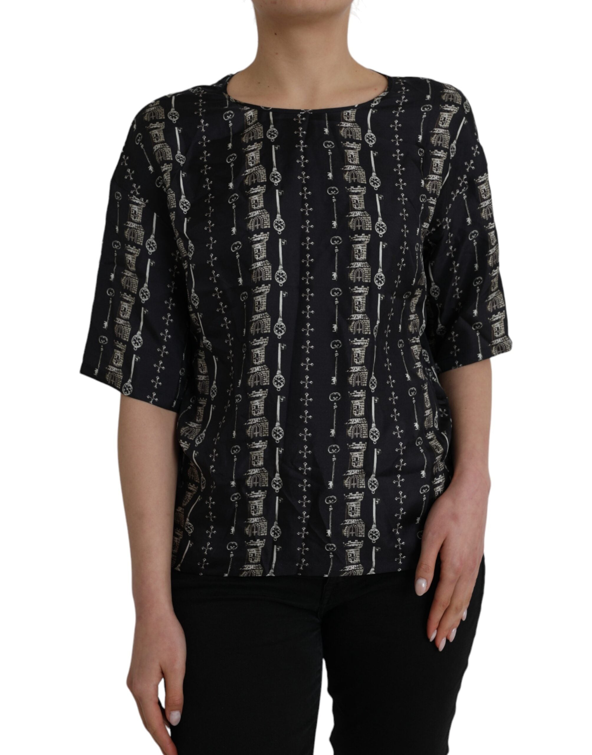 Blouse Dolce & Gabbana Enchanted SICILY noire