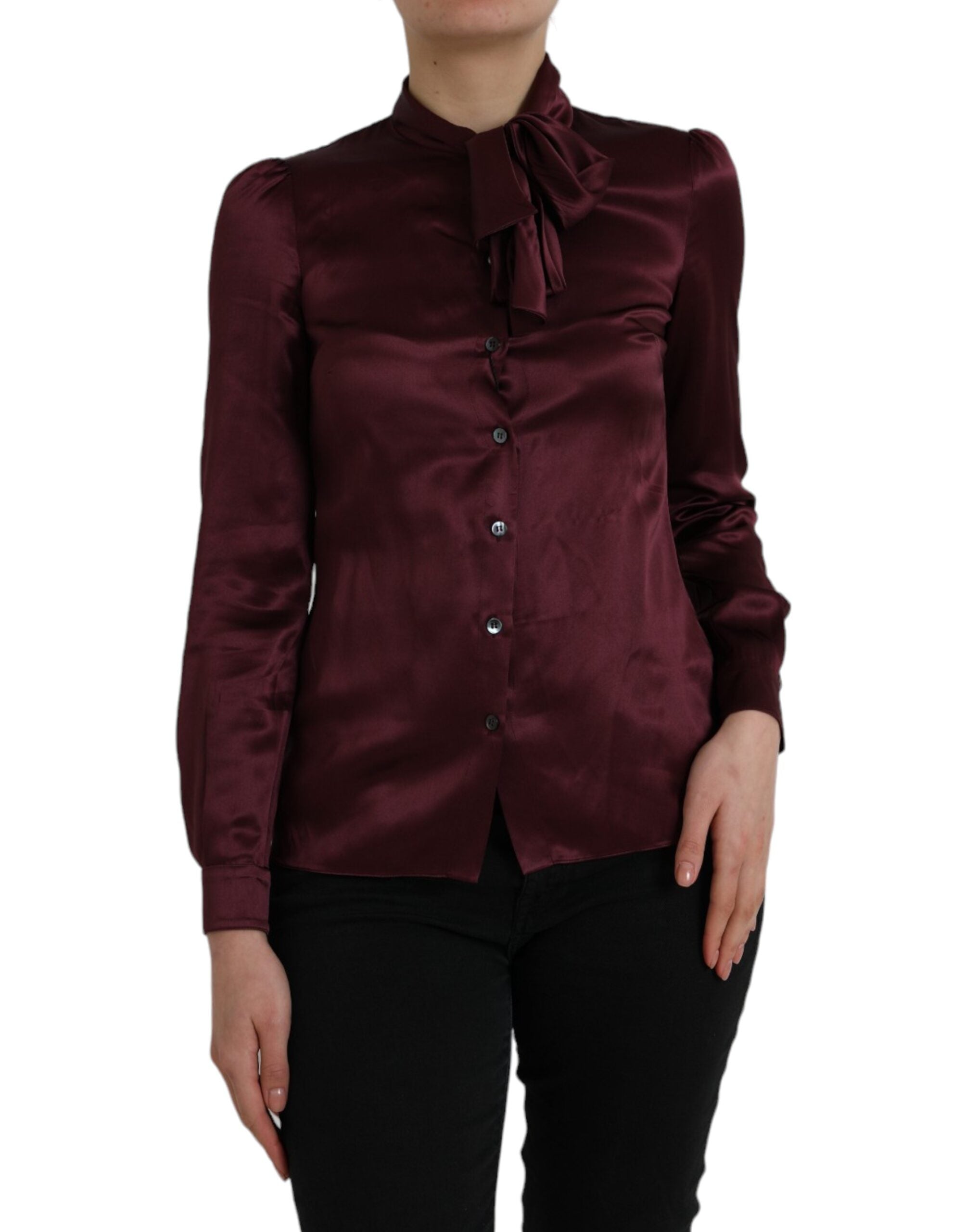 Blouse Dolce & Gabbana maroon