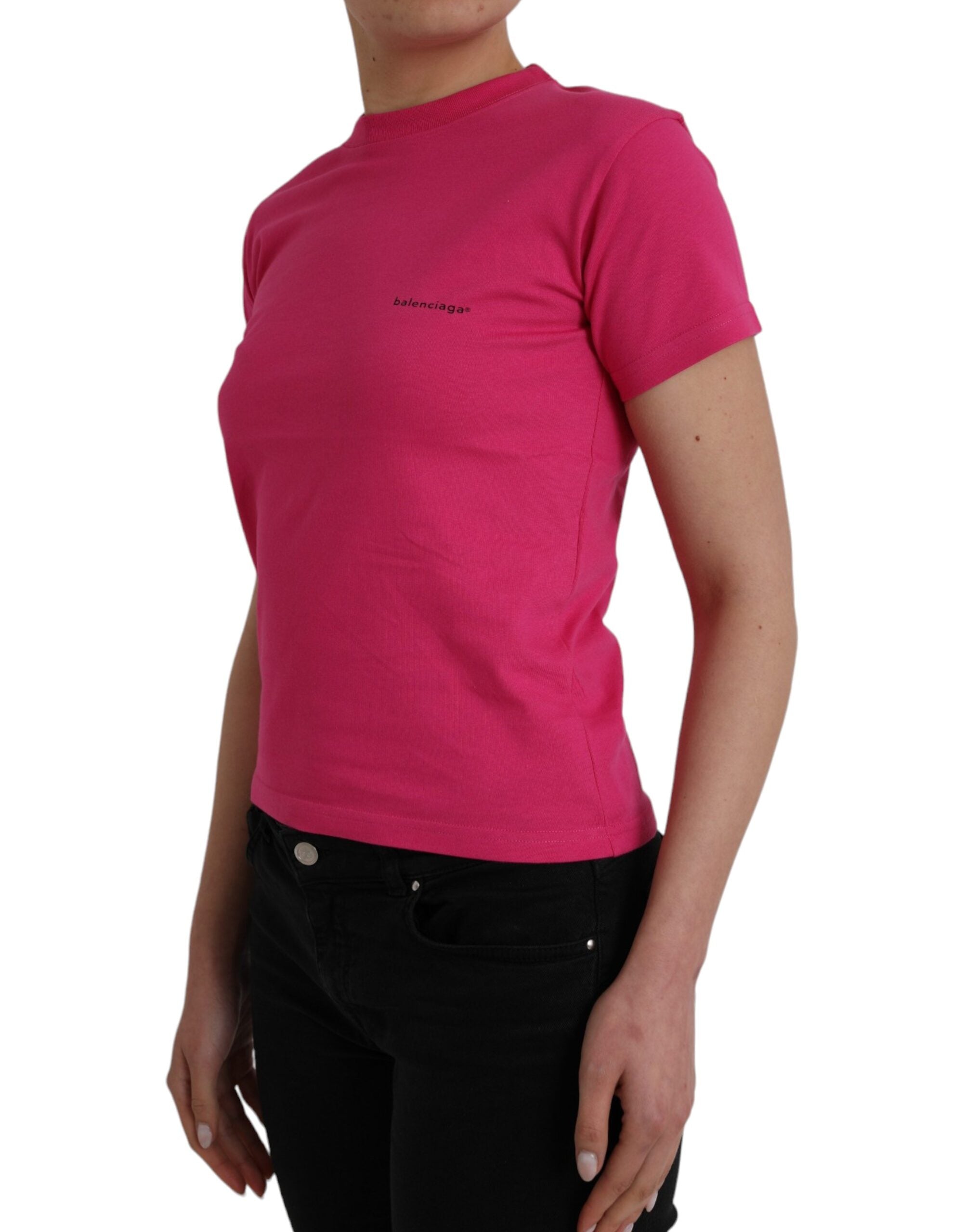 T-shirt Balenciaga rose