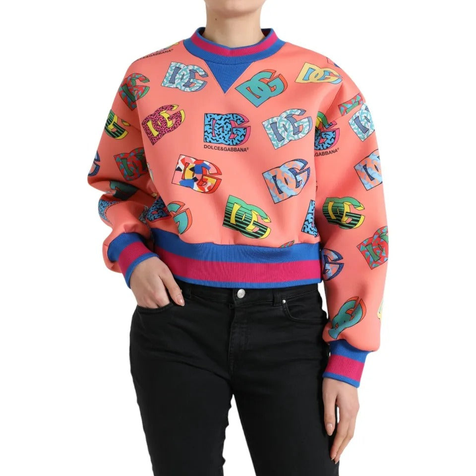 Sweatshirt Dolce & Gabbana salmon pink